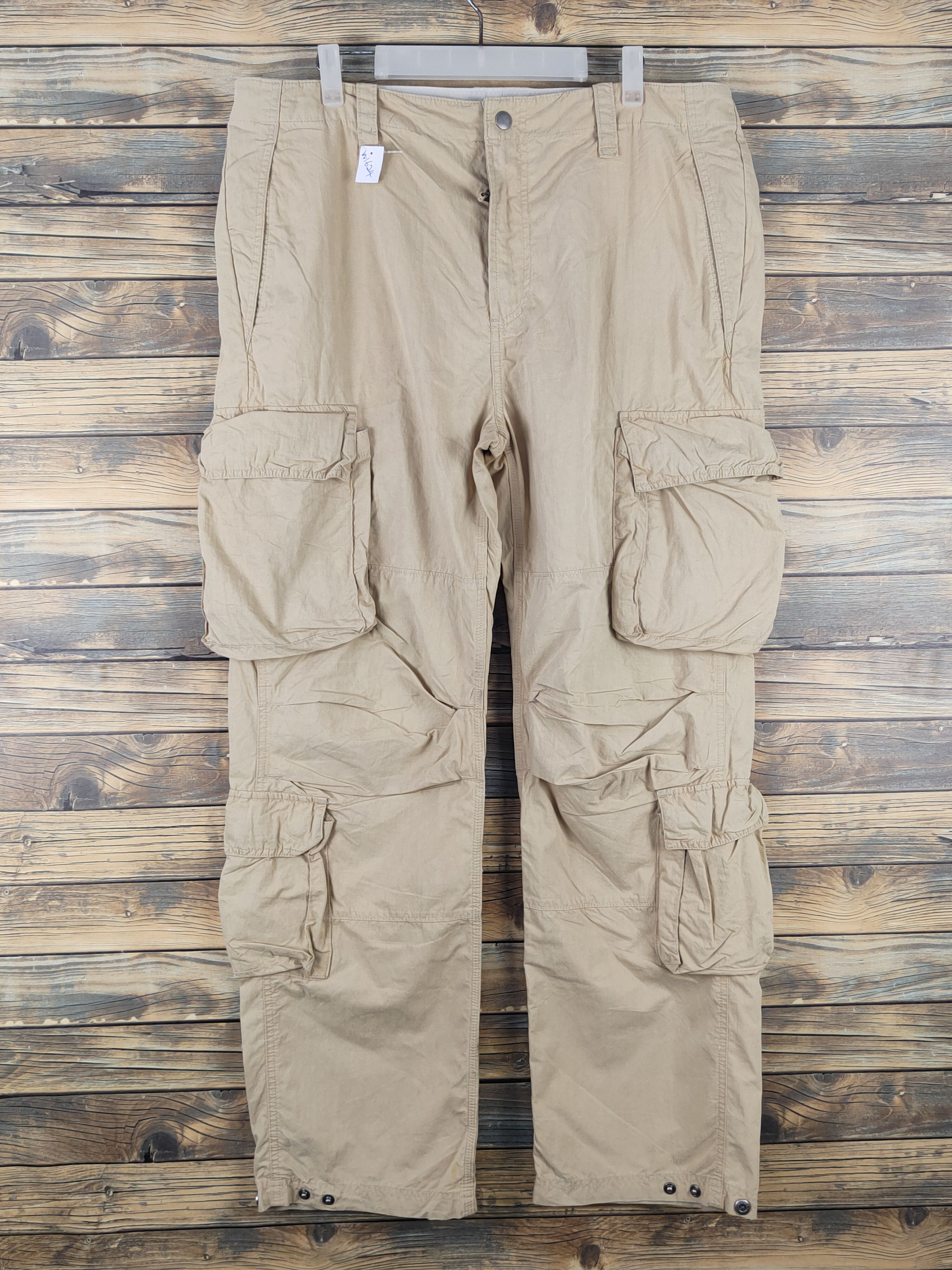 Gap Gap Beige Multipocket Tactical Cargo Pants #W1624 Size US 38 / EU 54 - 1 Thumbnail