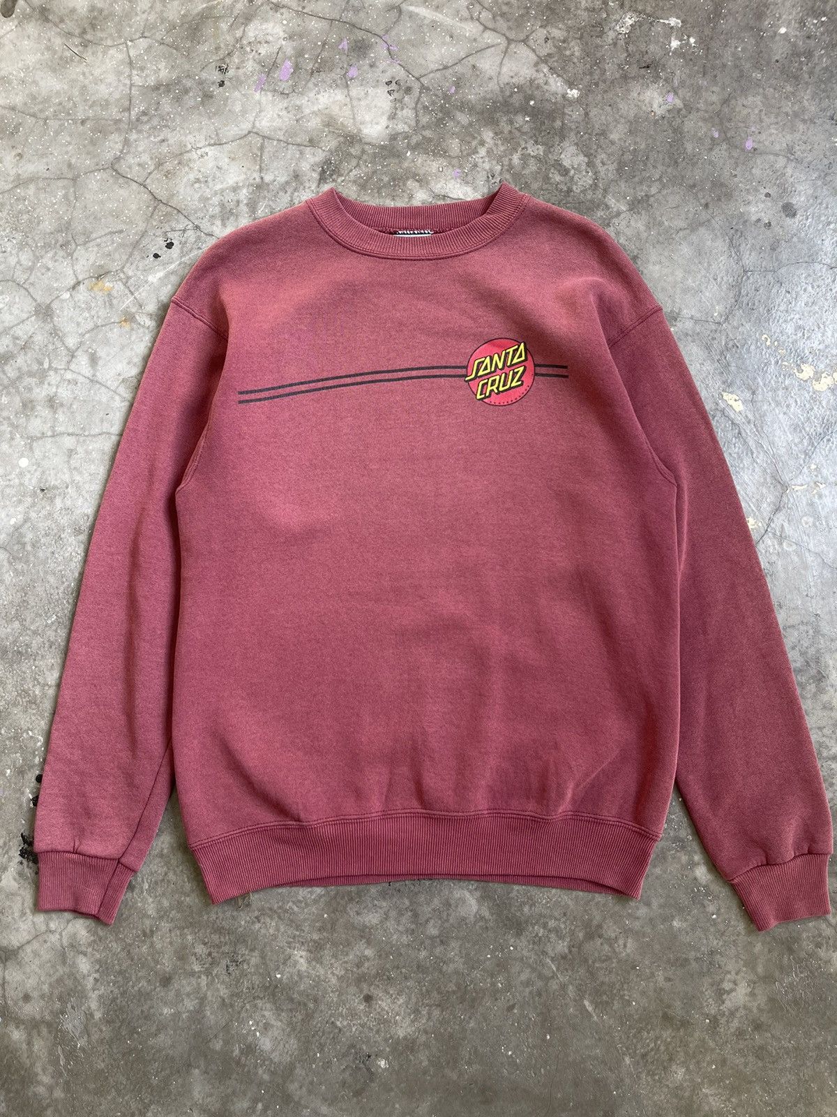 Santa Cruz Skateboards Vintage Santa Cruz Skateboards USA NHS Sweatshirt Size US M / EU 48-50 / 2 - 2 Thumbnail