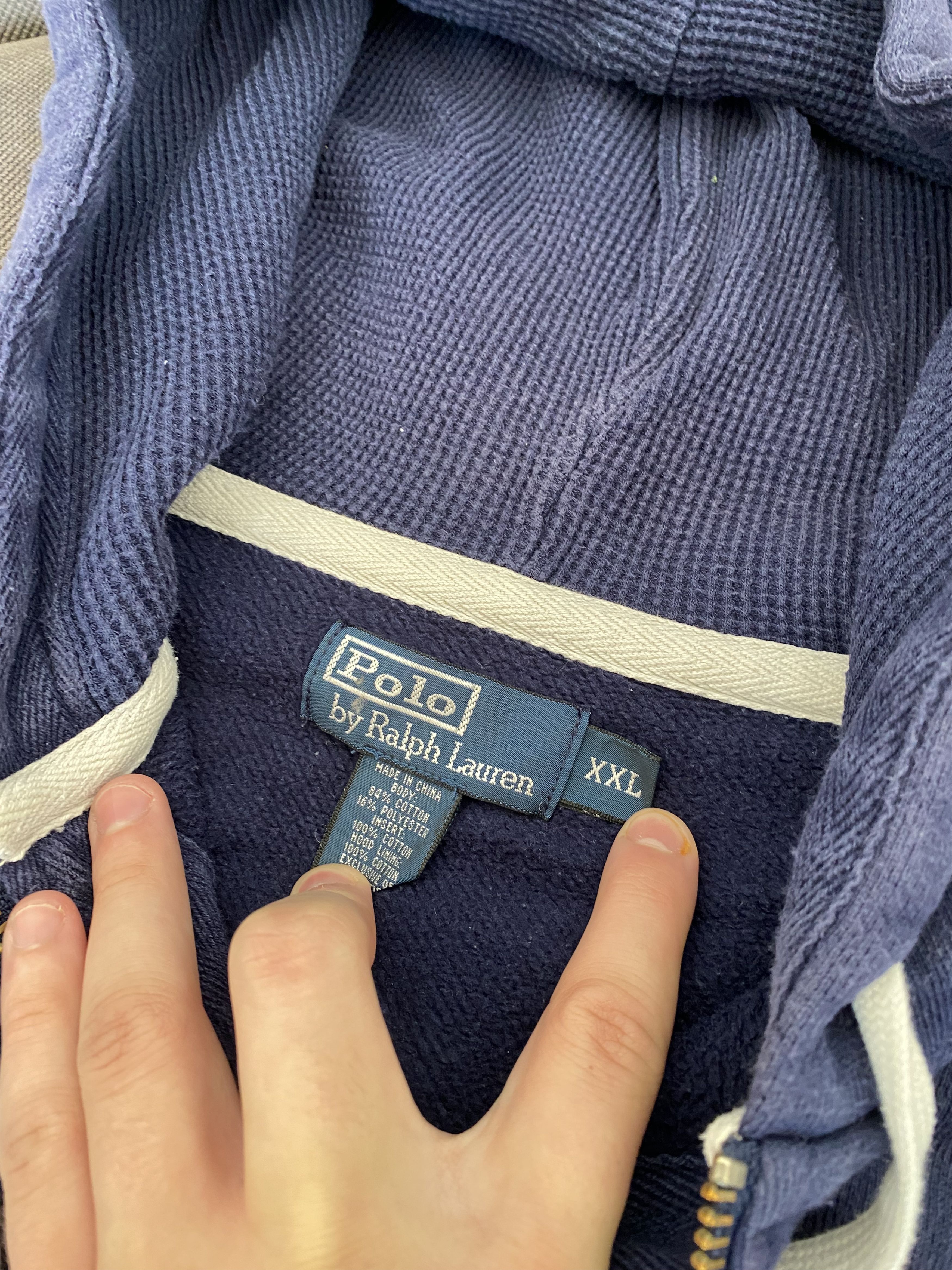 Polo Ralph Lauren Polo Ralph Lauren vintage full zip Y2K zip hoddie Size US XXL / EU 58 / 5 - 4 Thumbnail