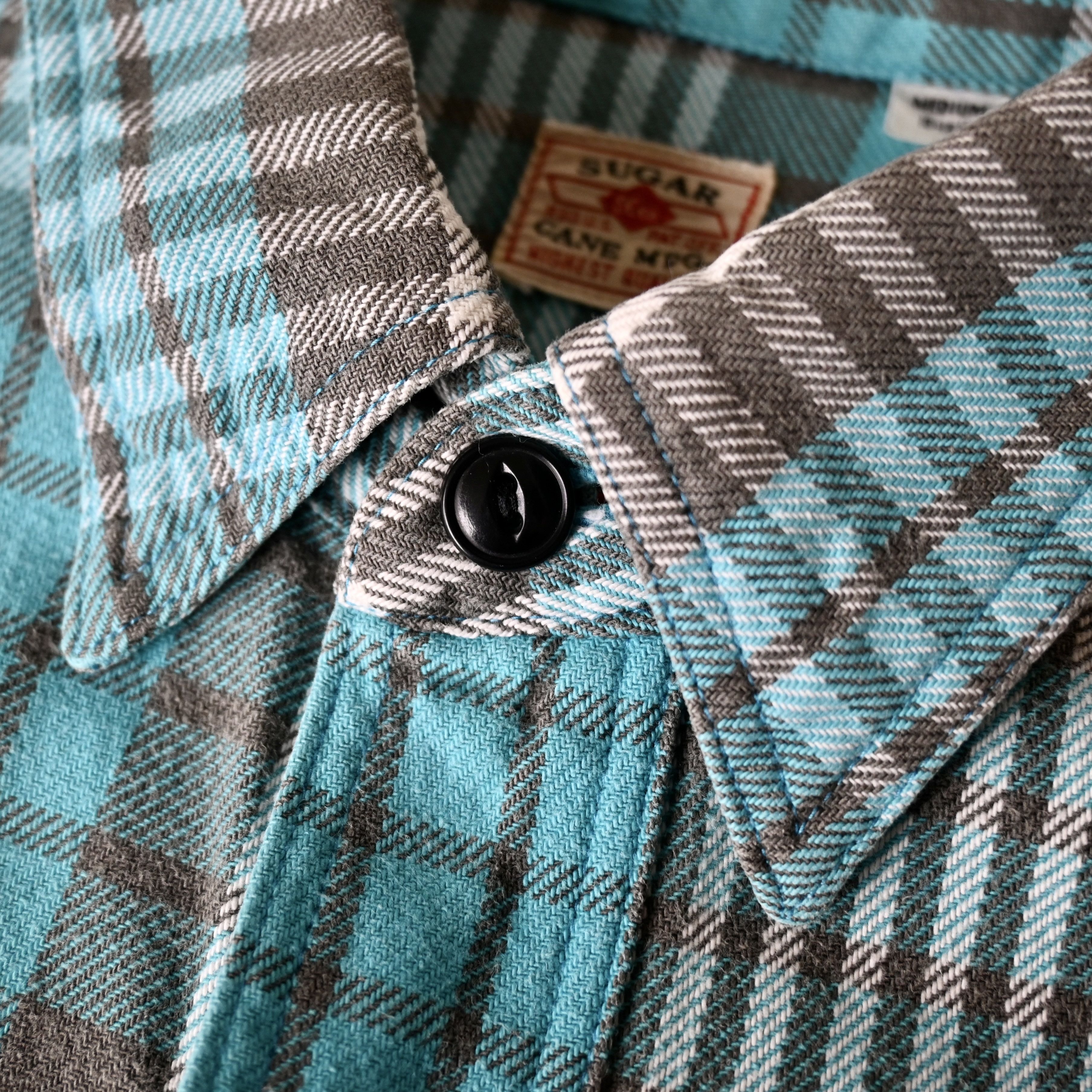 Sugar Cane SUGAR CANE midi-heavy cotton flannel shirt, made in Japan, M Size US M / EU 48-50 / 2 - 7 Thumbnail