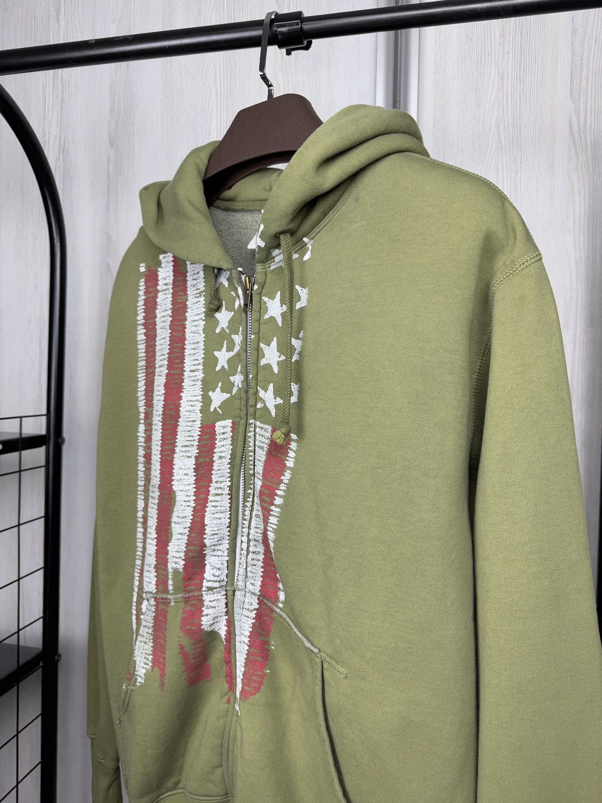 Polo Ralph Lauren Polo Jeans Company Ralph Lauren green american flag hoodie Size US S / EU 44-46 / 1 - 4 Thumbnail