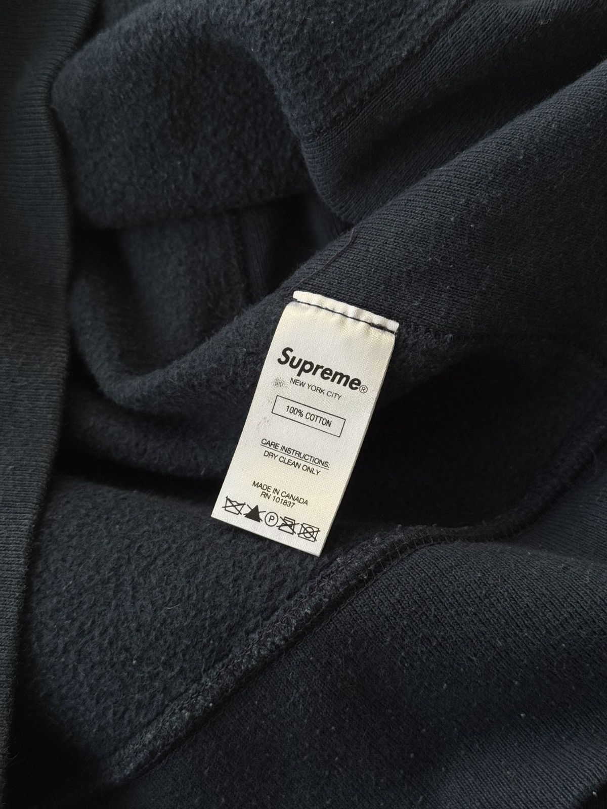 Hypebeast Rare SUPREME Big Logo Zip Up Boxy Fit Hoodie Size US L / EU 52-54 / 3 - 17 Thumbnail
