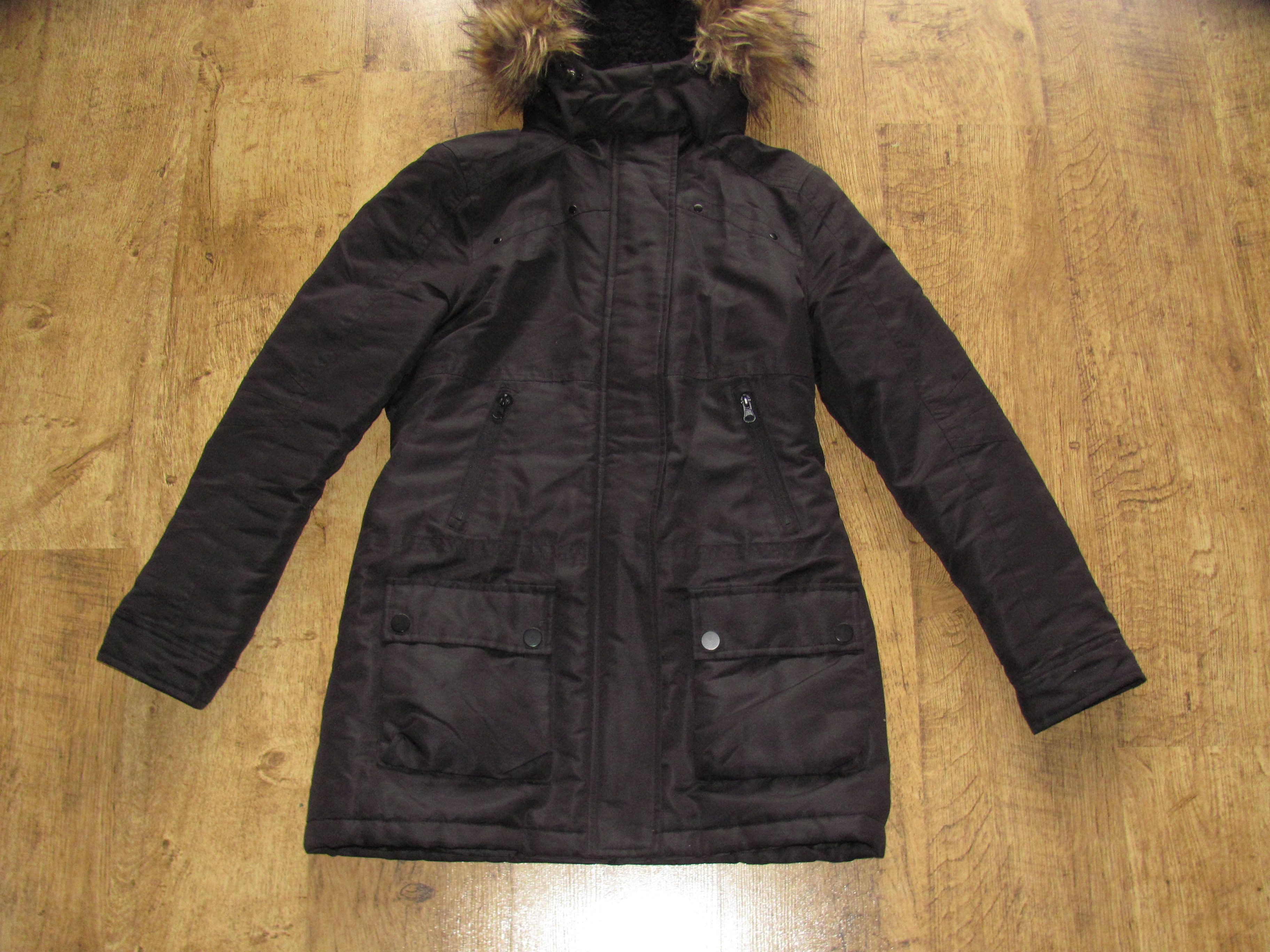 If Six Was Nine × Le Grande Bleu (L.G.B.) × PPFM LGB Style Black Jacket With Fur Hood Size ONE SIZE - 7 Thumbnail