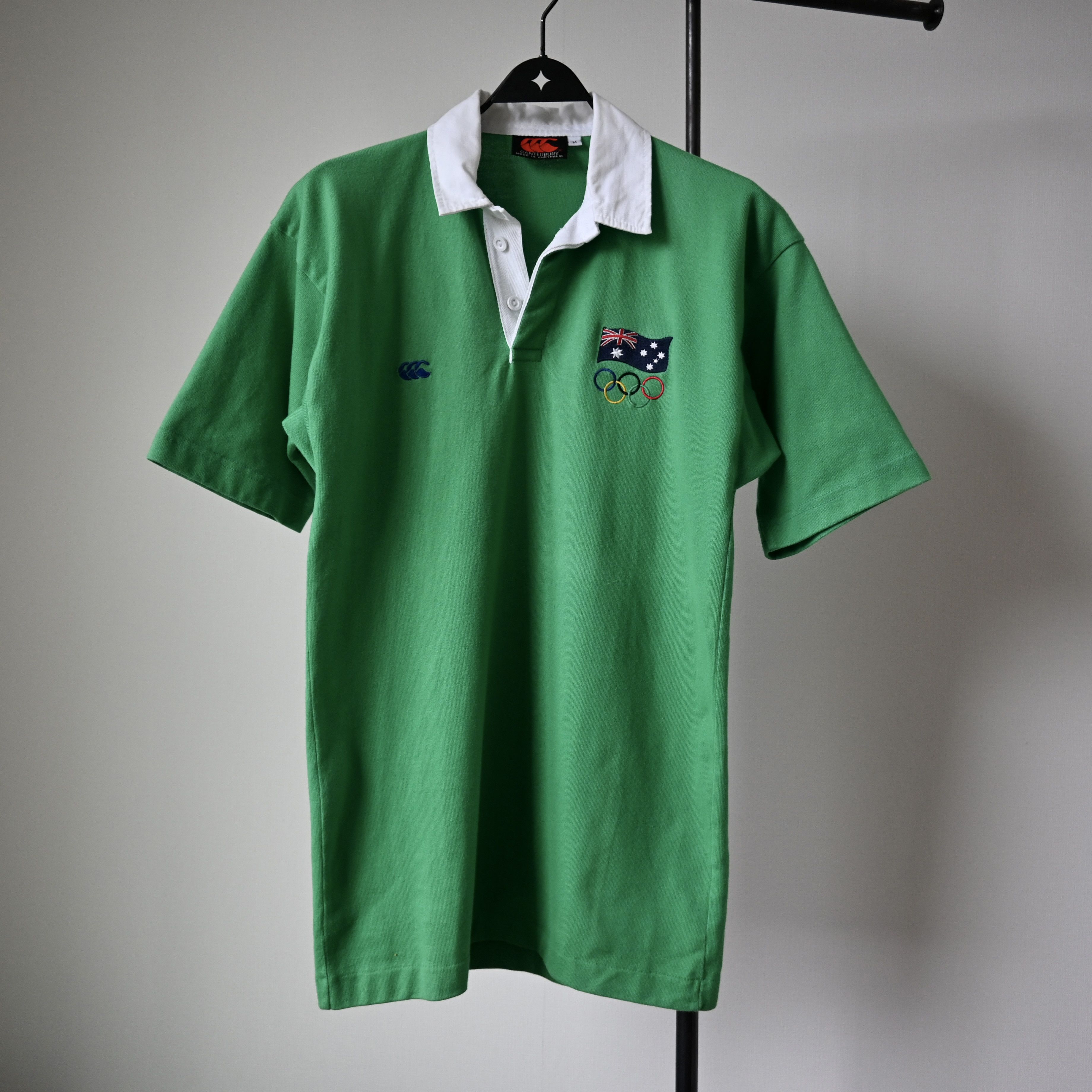 Canterbury of New Zealand Vintage 2000 Canterbury Sydney Olympic rugby shirt Size US M / EU 48-50 / 2 - 1 Thumbnail