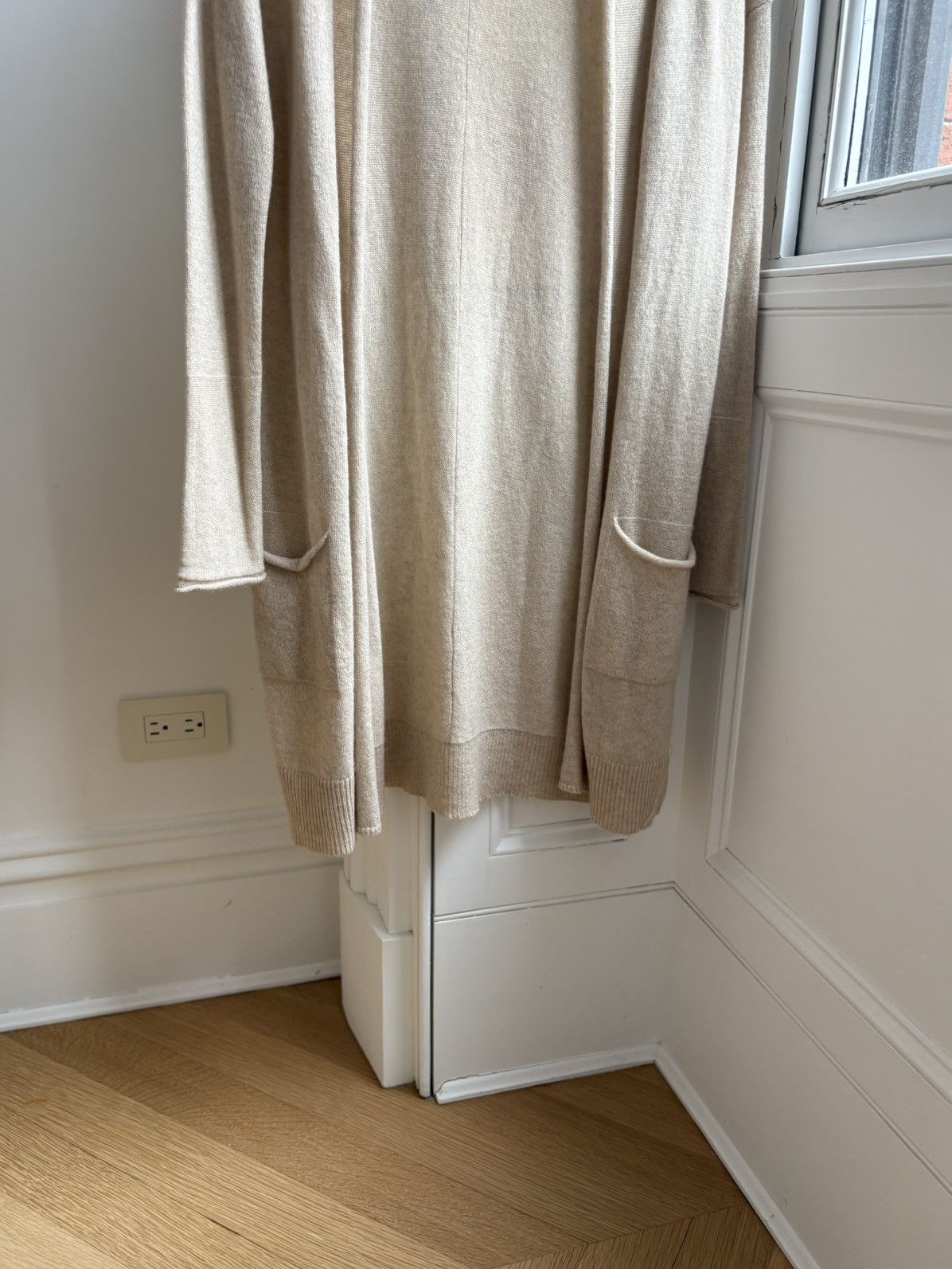 Other NWOT Cuyana Beige Cashmere Long Cardigan Loungewear Medium Size M / US 6-8 / IT 42-44 - 3 Thumbnail