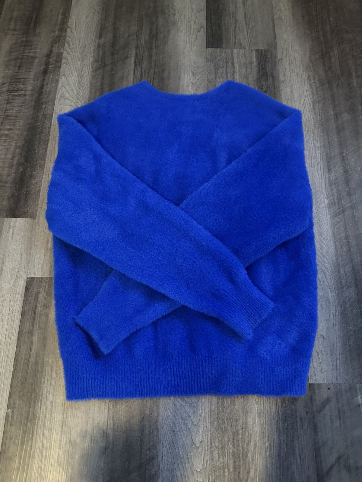 Stussy Stussy Shaggy Cardigan Royal Blue Size US M / EU 48-50 / 2 - 2 Thumbnail
