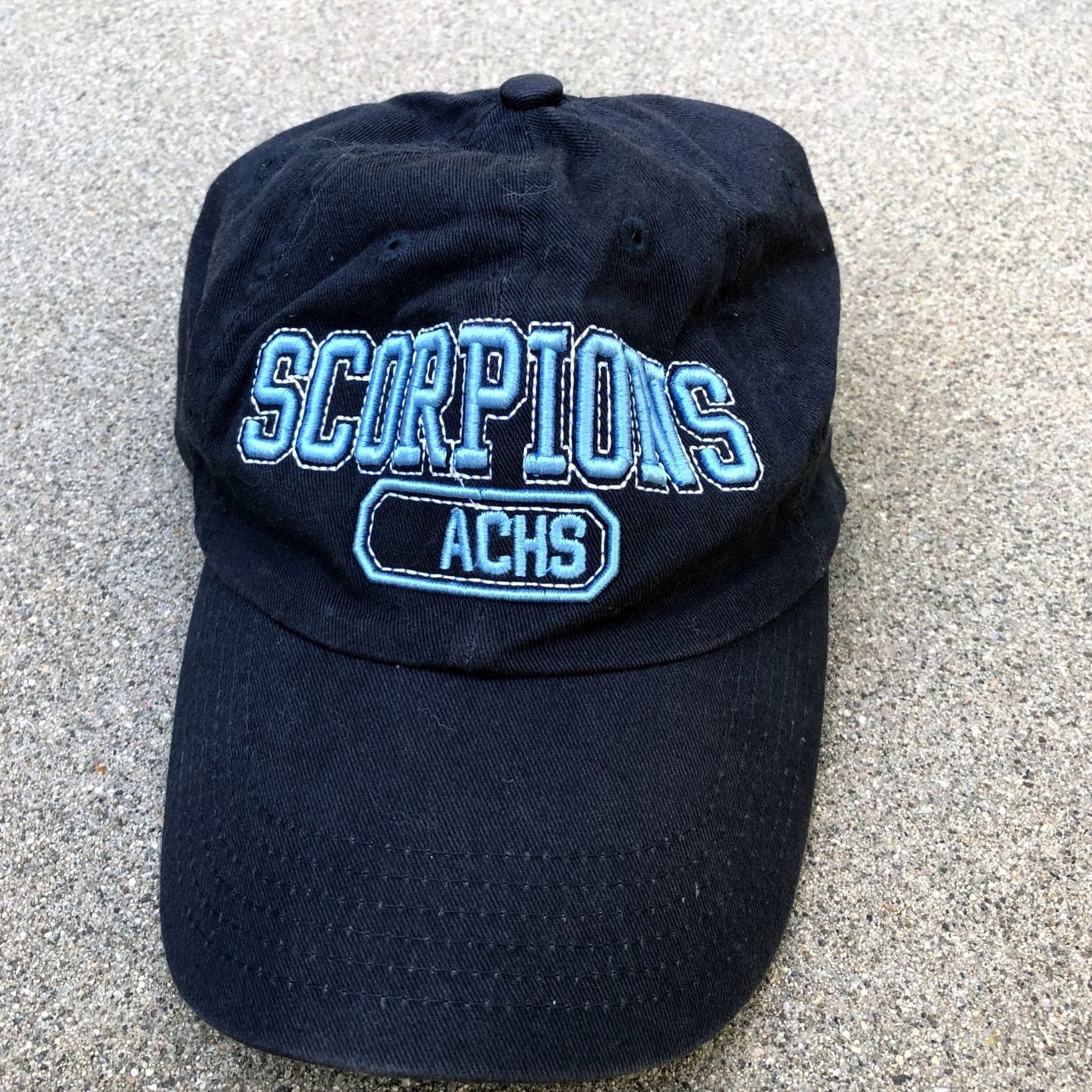 Vintage OHIOPYLE 81 Adolfo Camarillo High School Scorpions Baseball Hat Men's Blue Cap Size ONE SIZE - 7 Thumbnail