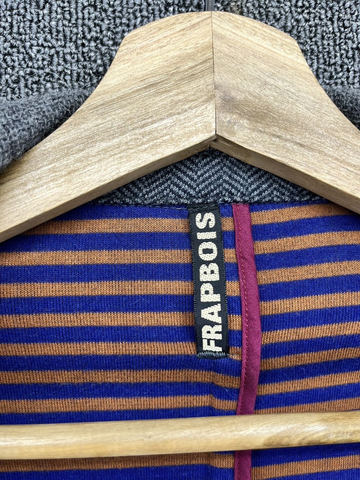 Frapbois Vintage Issey Miyake Frapbois Wool Coat Jacket Size M / US 6-8 / IT 42-44 - 7 Thumbnail