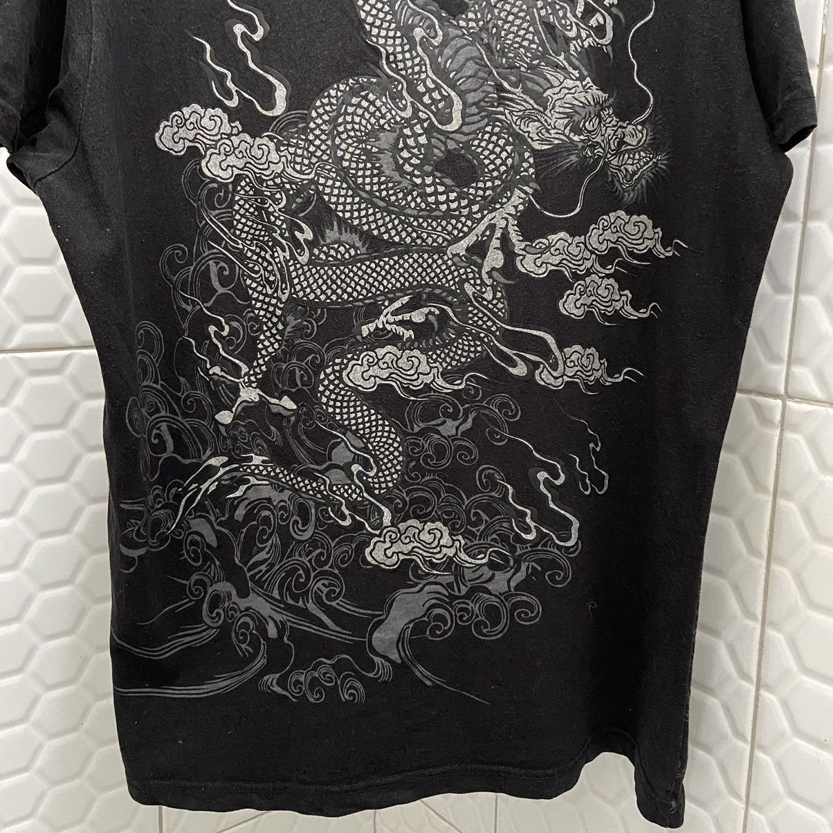 Japanese Brand 🛒LASTDROP🛒 Japanese Karakuri Dragon Sukajan Tee Size US L / EU 52-54 / 3 - 5 Thumbnail