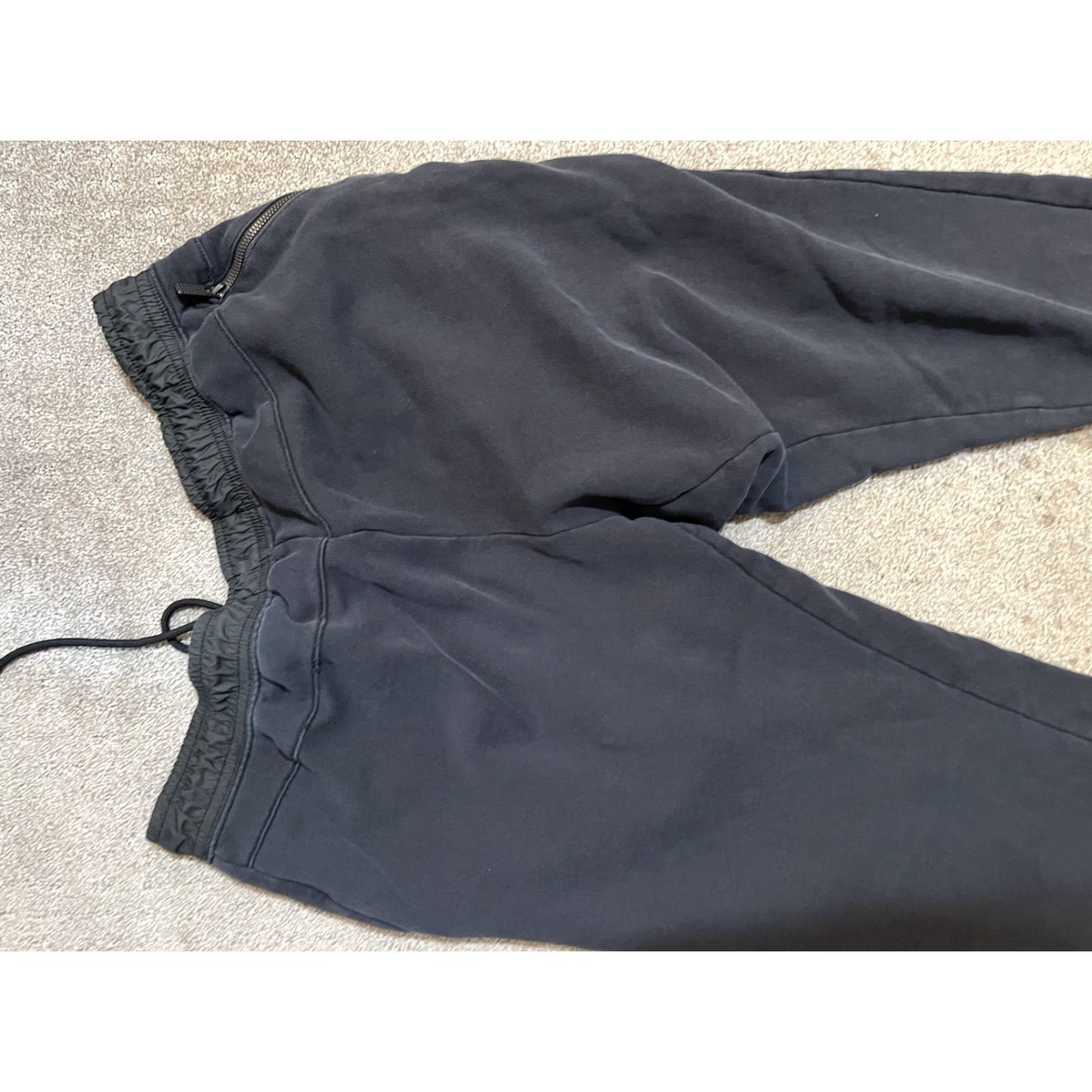Nike Nike Modern Sweatpants Joggers Mens L Black Pockets Elastic Waist Fleece 805168-010 Sportswear Casual Activewear Trousers Size US 33 - 4 Thumbnail