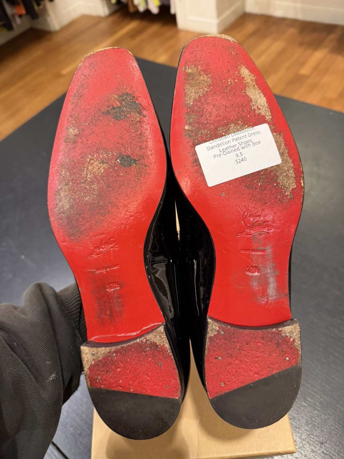 Christian Louboutin Christian Louboutin Patent Leather Loafers Size US 9.5 / EU 42-43 - 5 Thumbnail