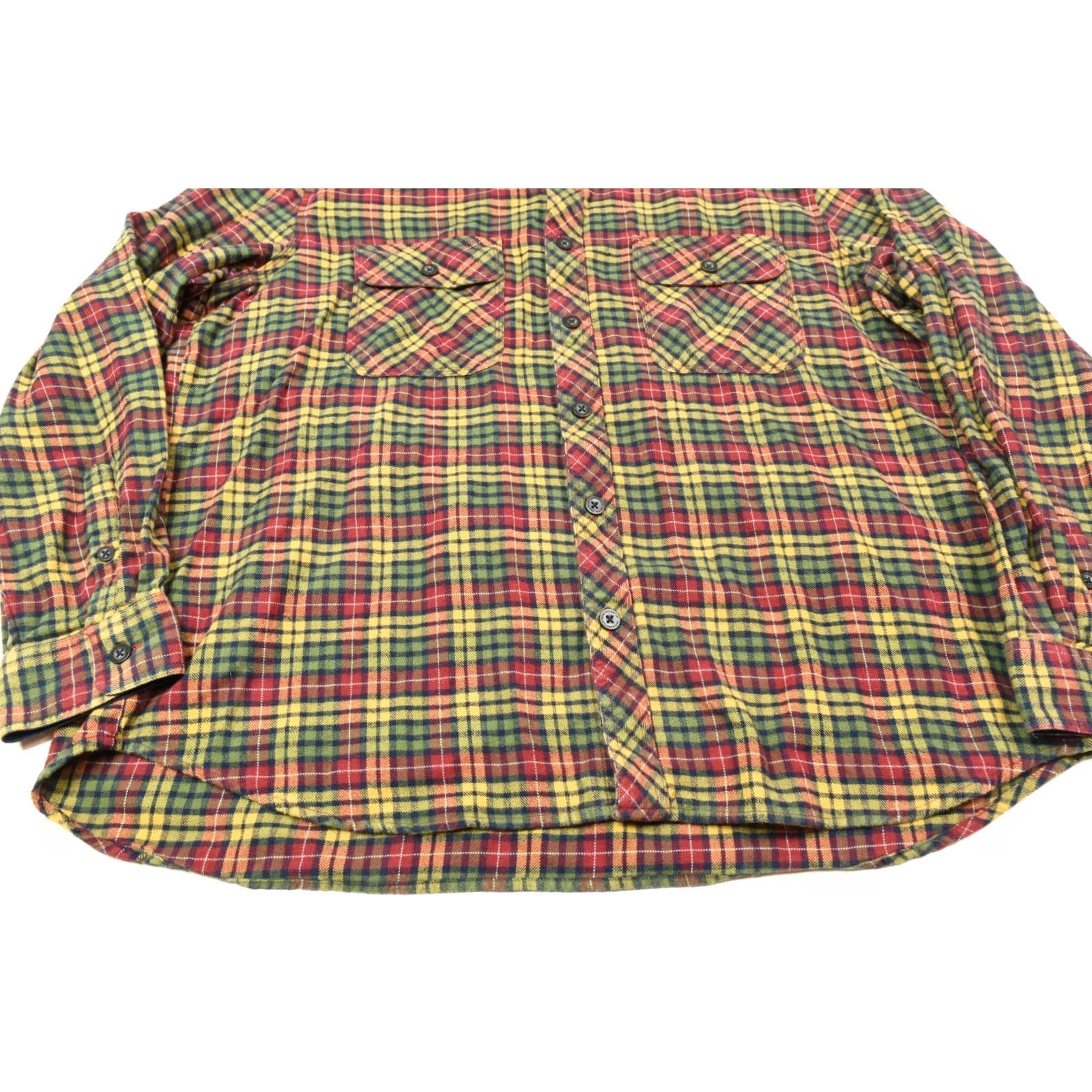 Vintage Orton Brothers Shirt Mens 2XL Red Green Plaid Flannel Long Sleeve Button-Up Size US XXL / EU 58 / 5 - 4 Thumbnail