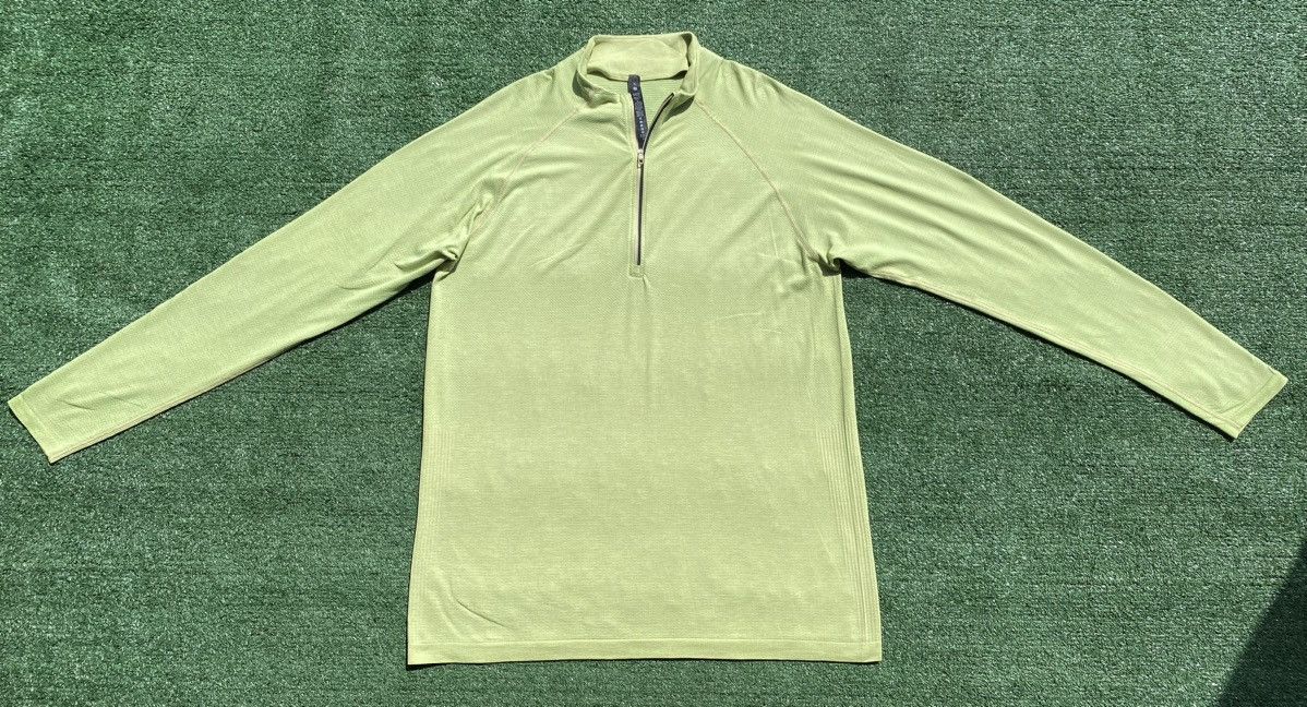 Lululemon Lululemon Athletic Metal Vent Tech Green Top Men’s XL Size US XL / EU 56 / 4 - 2 Thumbnail