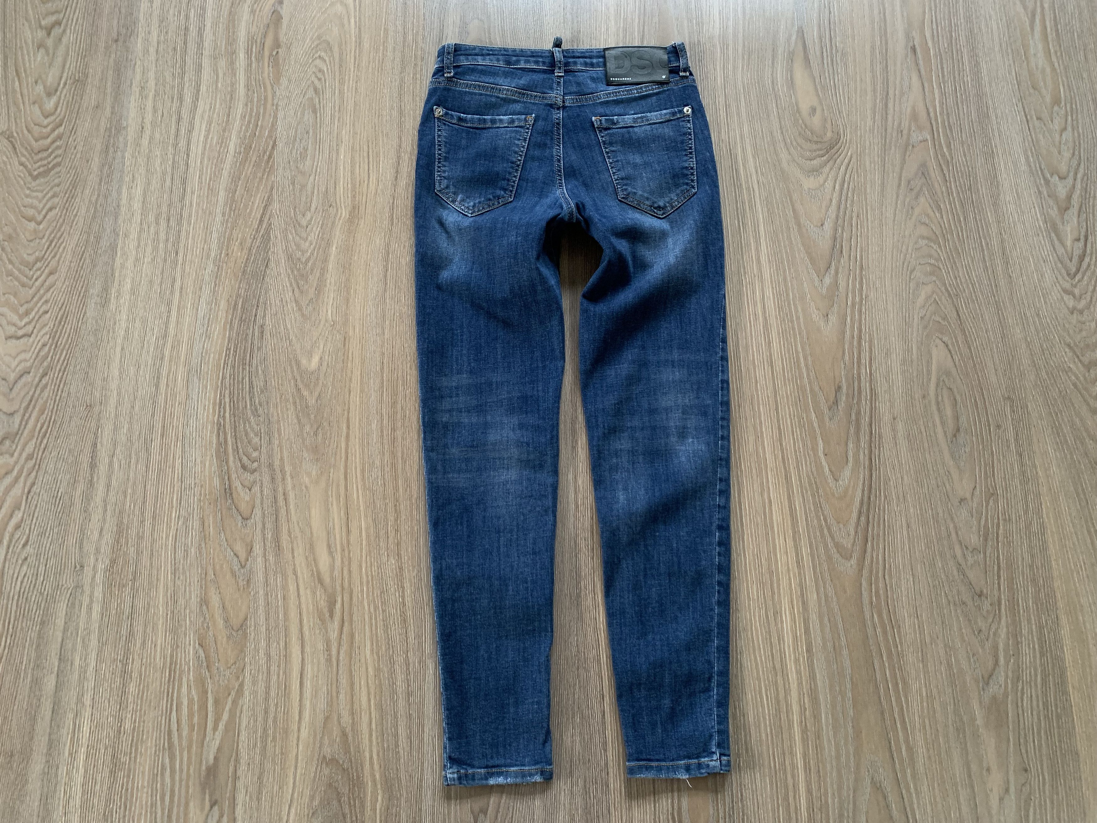 Dsquared2 Dsquared2 Women's Blue Denim Jeans Size 36" / US 14 / IT 50 - 3 Thumbnail
