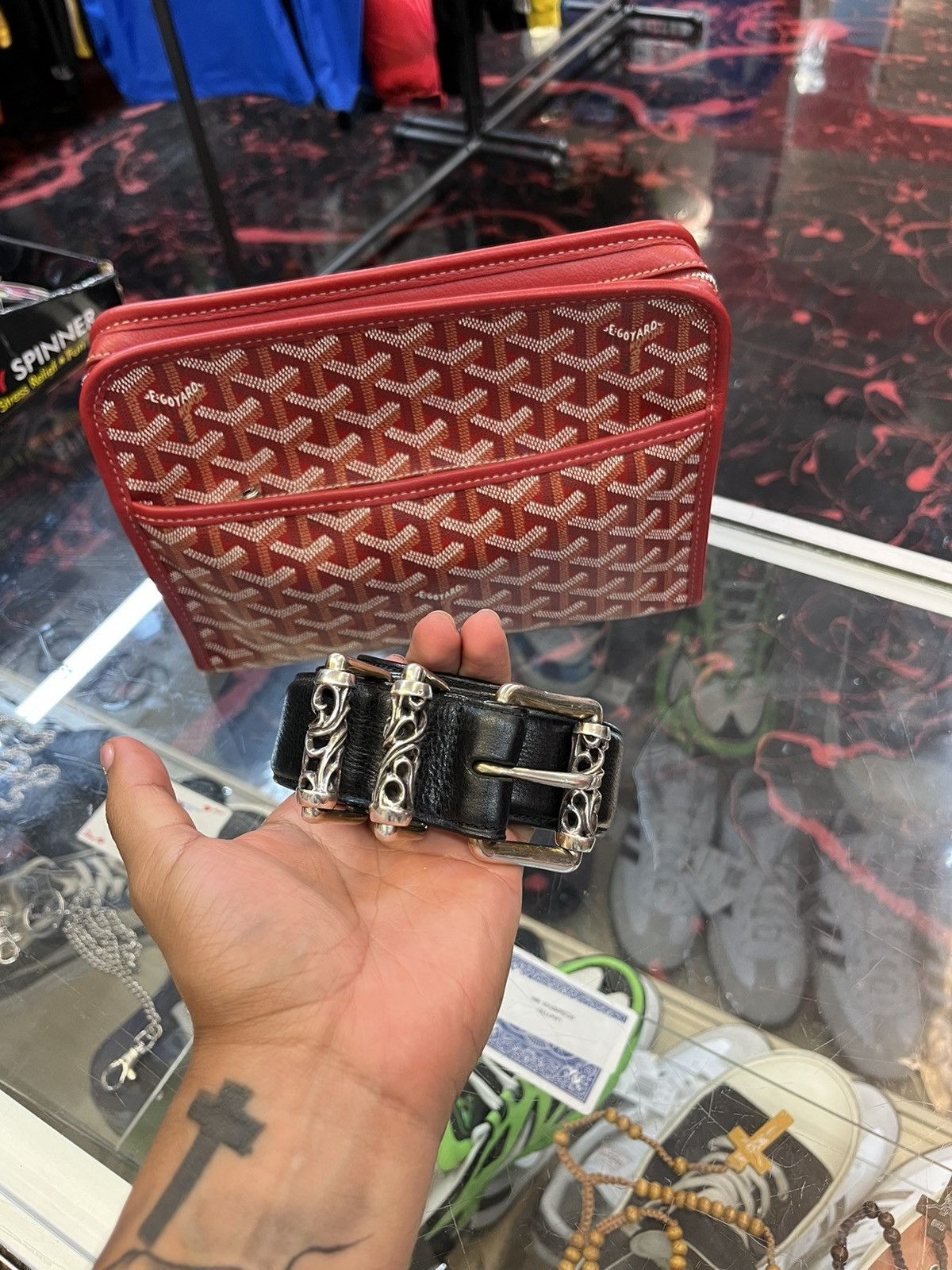 Chaîne Roulante Chrome Hearts - Longueur 14 1/2 Pouces - Fabriquée Au Japon - Occasion
