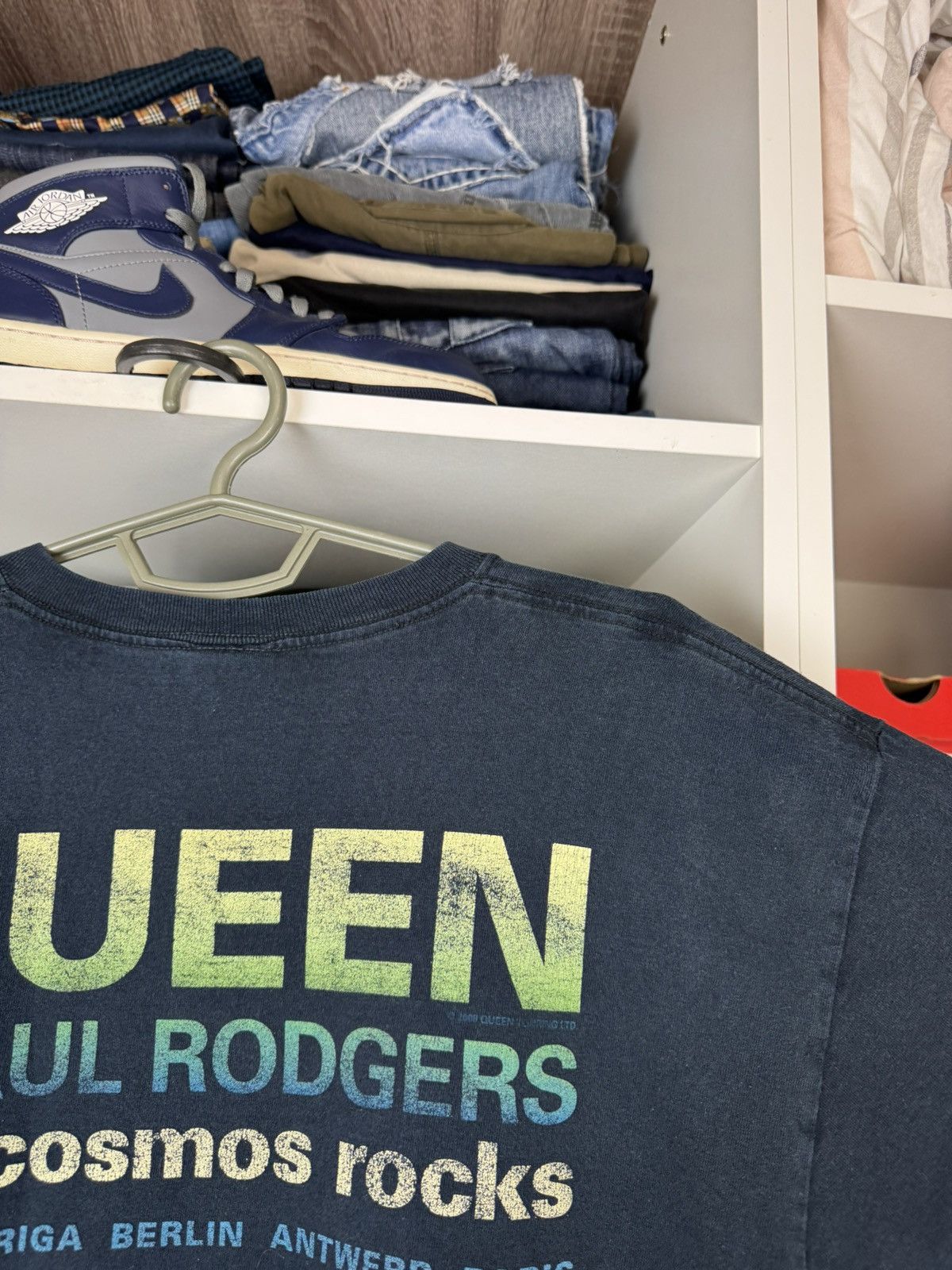 Band Tees Queen + Paul Rodgers The Cosmos Rocks Tour 2008 T-shirt Size US L / EU 52-54 / 3 - 20 Thumbnail