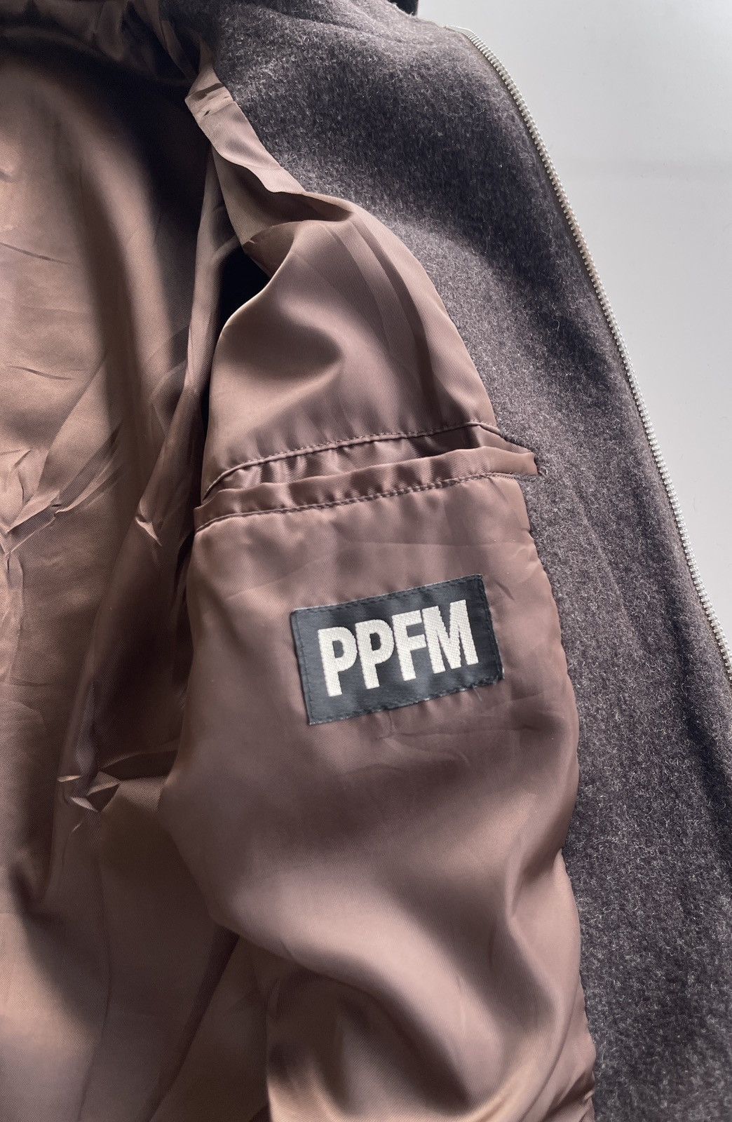PPFM PPFM Wool Zipper Longcoat Size US M / EU 48-50 / 2 - 7 Thumbnail
