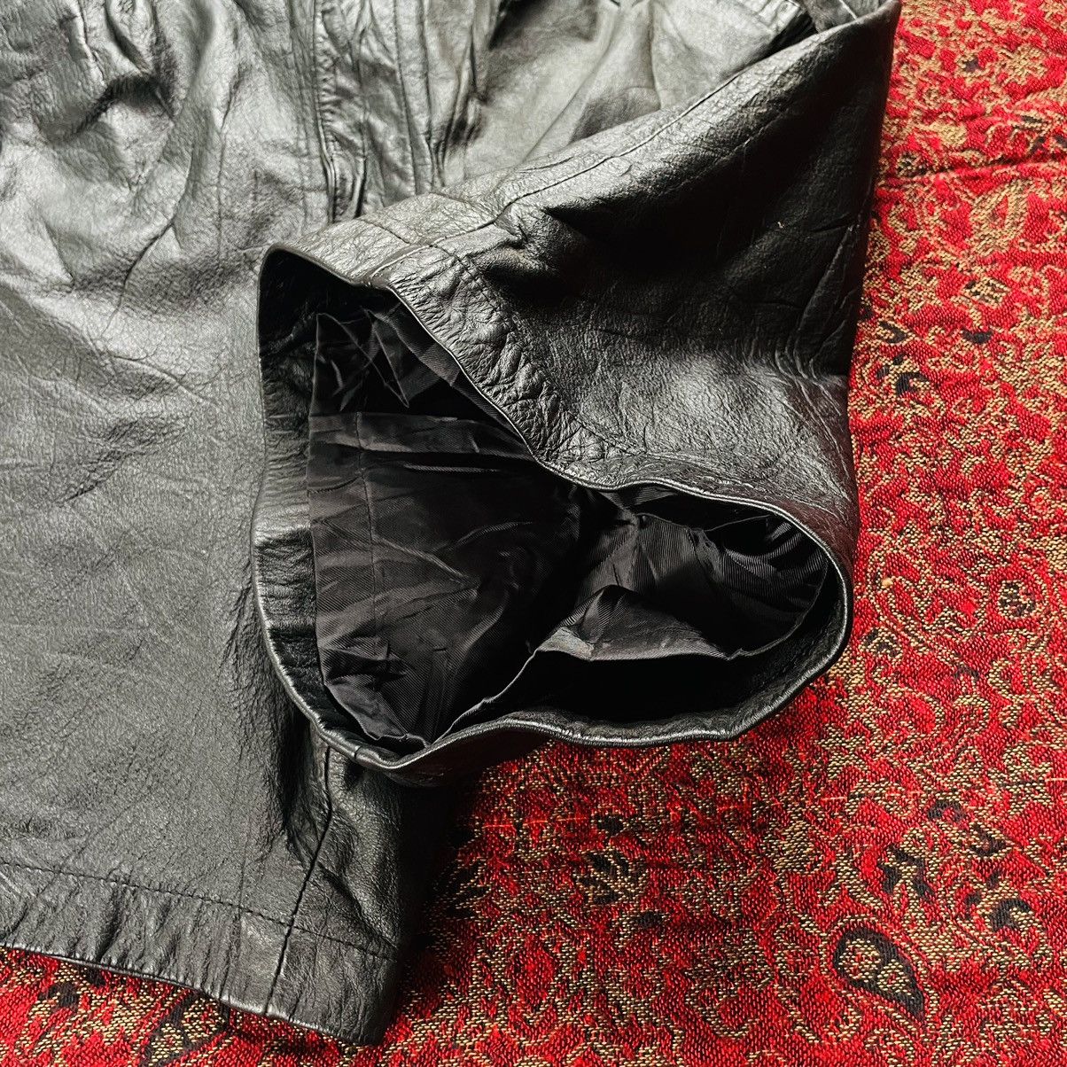 Japanese Brand × Vintage Vintage Japanese Leather Short Size 25" / US 0 / IT 36 - 3 Thumbnail