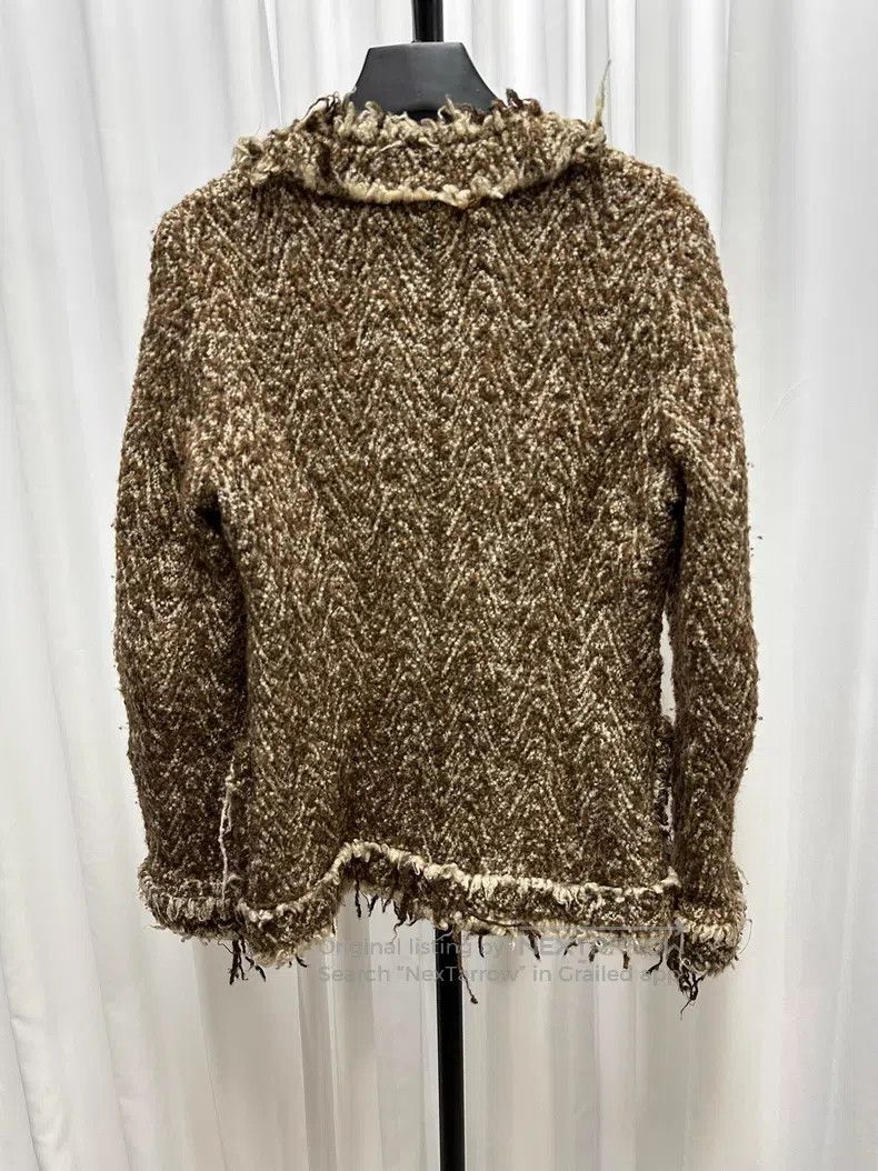 Junya Watanabe Junya Watanabe Coarse Flower Woolen Jacket Size S / US 4 / IT 40 - 4 Thumbnail