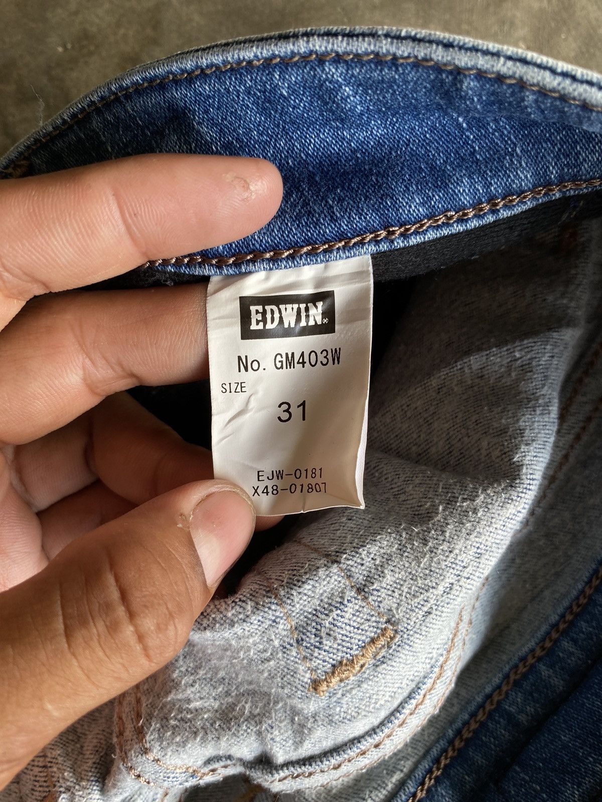 14th Addiction × Edwin × If Six Was Nine EDWIN DENIM PANTS Size US 31 - 8 Thumbnail