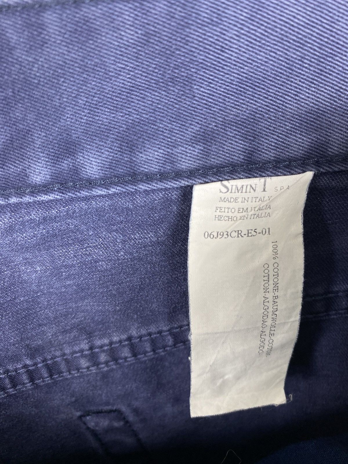 Armani Armani Jeans Vintage Men Denim Pants Navy Cotton size 34 Size US 34 / EU 50 - 10 Thumbnail