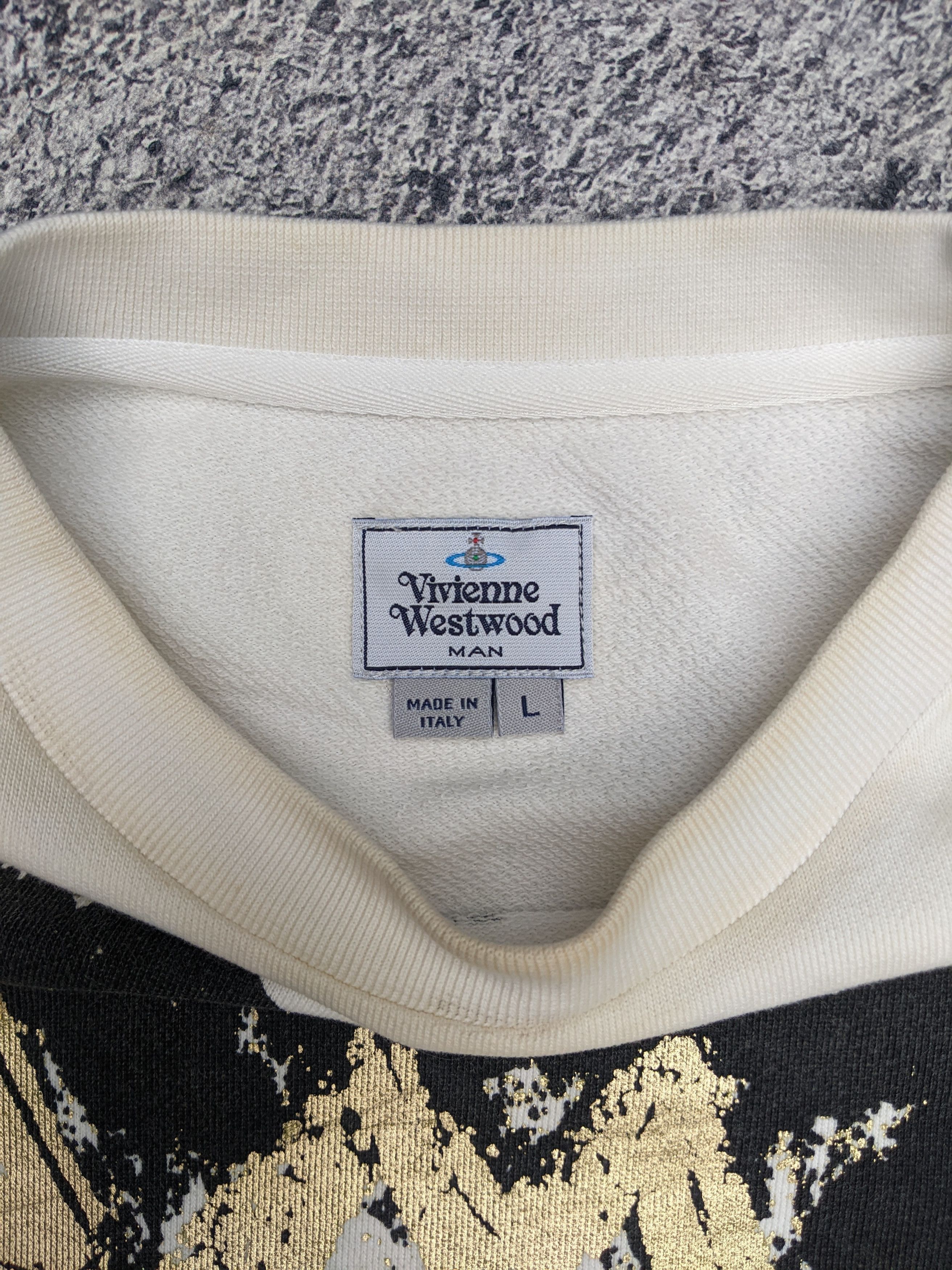 Vivienne Westwood Vivienne Westwood Men "I Am Expensive" Sweatshirt Size US M / EU 48-50 / 2 - 3 Thumbnail