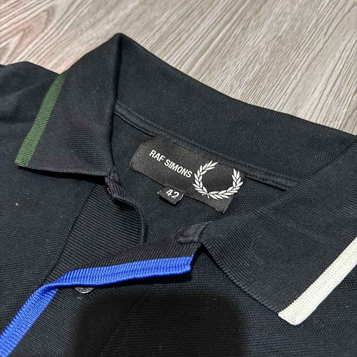 Fred Perry × Raf Simons Fred Perry x Raf Simons Polo Shirt Size US L / EU 52-54 / 3 - 3 Thumbnail