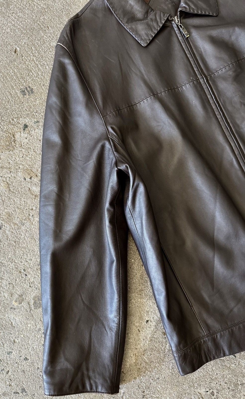 Balenciaga Balenciaga - 1997 - Nicolas Ghesquière -Zip Lambskin Leather Size US XXL / EU 58 / 5 - 7 Thumbnail