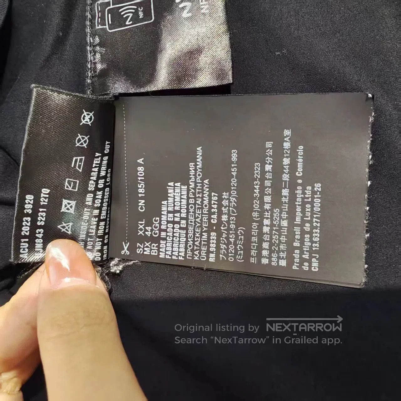 Prada prada short sleeve shirt in excellent condition. Size US XXL / EU 58 / 5 - 5 Thumbnail