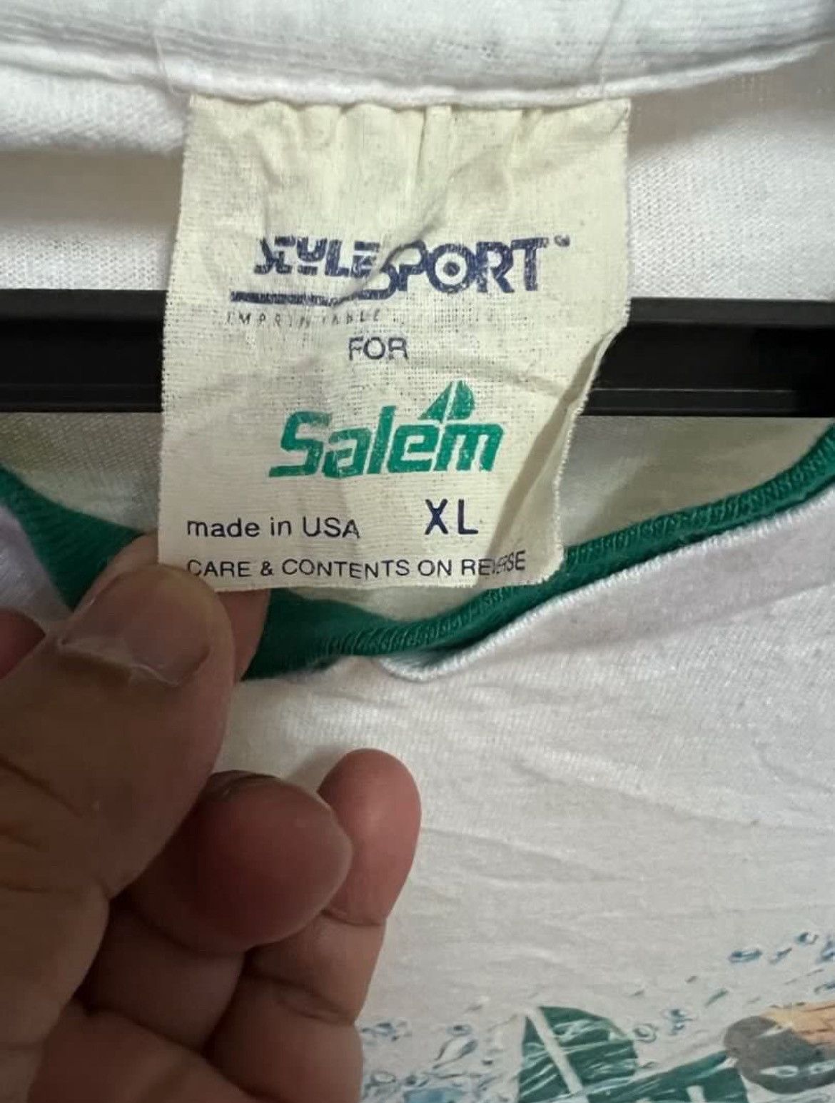 Pepsi × Salem Sportswear × Vintage Vintage Tshirt Salem Shake it up USA Size US XL / EU 56 / 4 - 3 Thumbnail