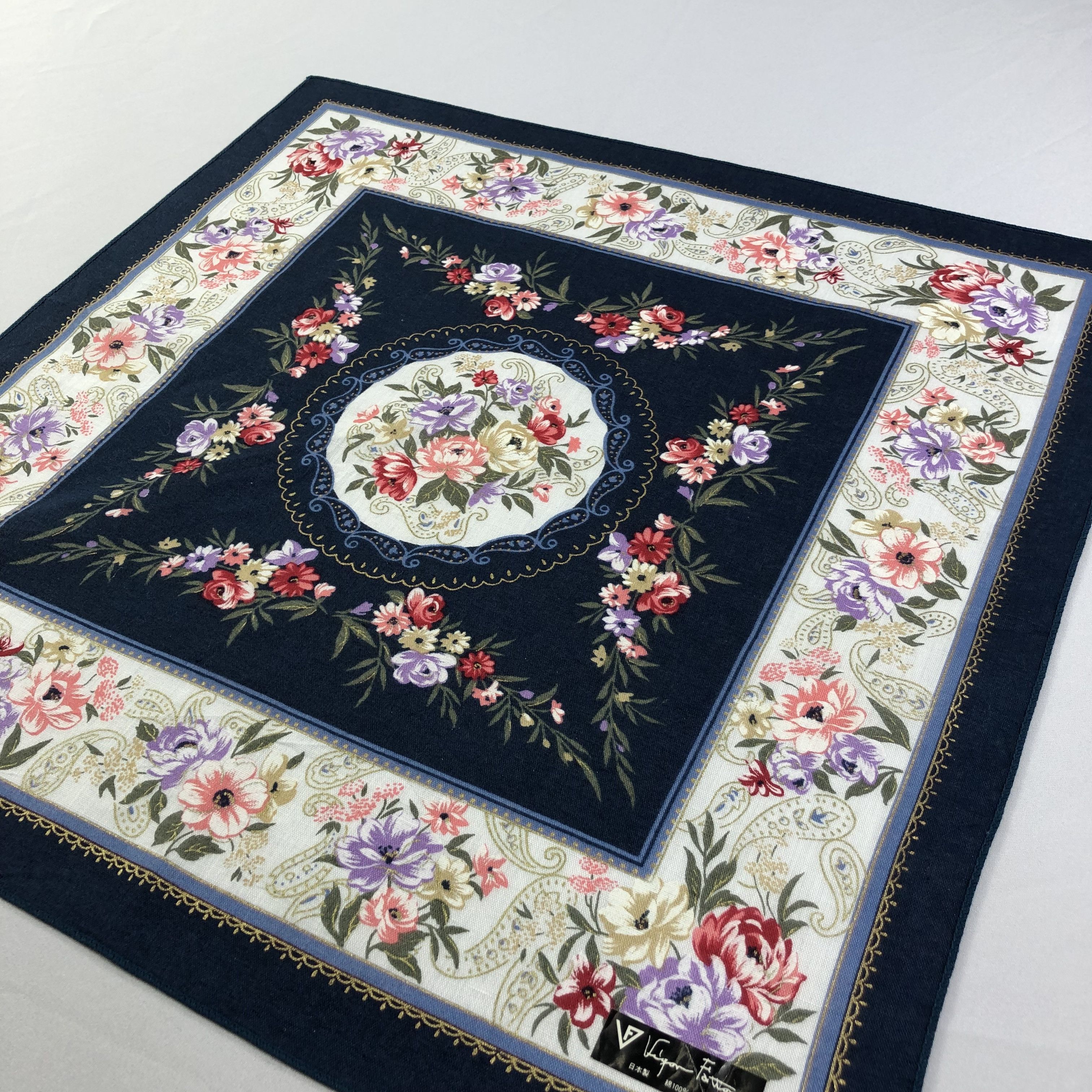 Vintage Vigor Fattore Handkerchief Neckerchief Bandana H2101 Size ONE SIZE - 3 Thumbnail