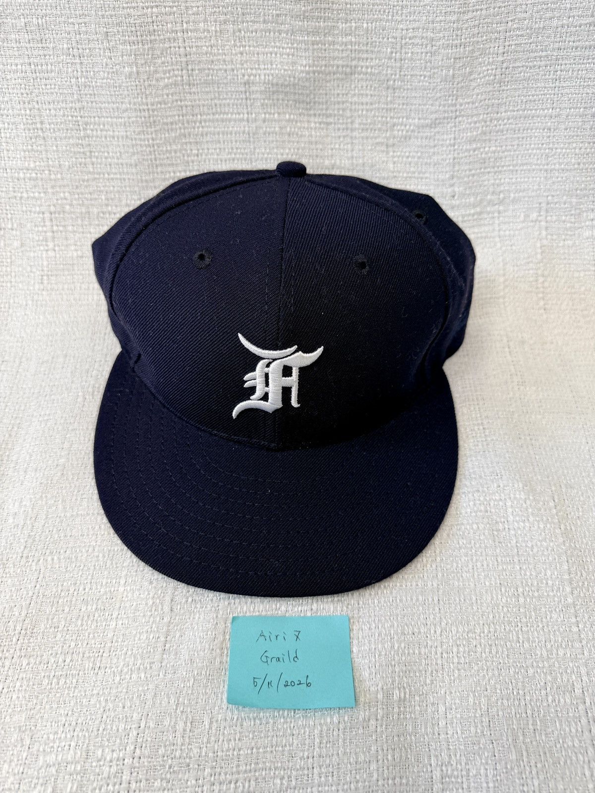 Fear of God Fear Of God New Era 5th collection 2017Hat Dark Navy 7 1/8 Size ONE SIZE - 2 Thumbnail