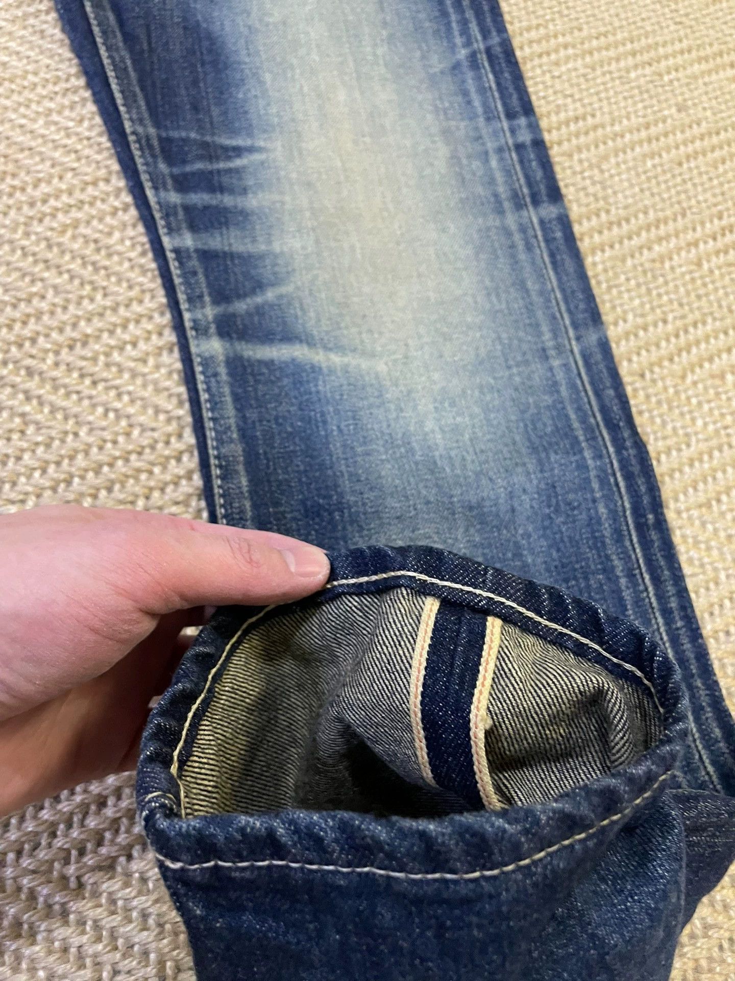 Vanquish VANQUISH & FRAGMENT Mud Wash Lightning Slim Jeans W30 Size US 30 / EU 46 - 5 Thumbnail