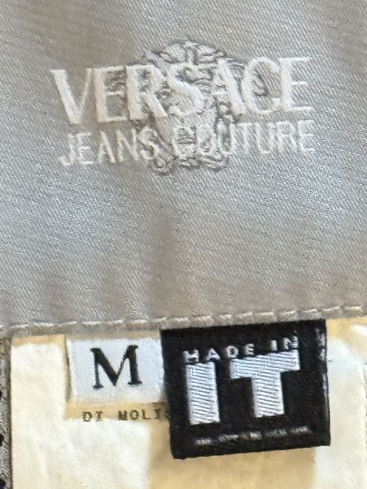 Versace Jeans Couture VINTAGE VERSACE JEANS ZIPPERED VEST Size US M / EU 48-50 / 2 - 5 Thumbnail