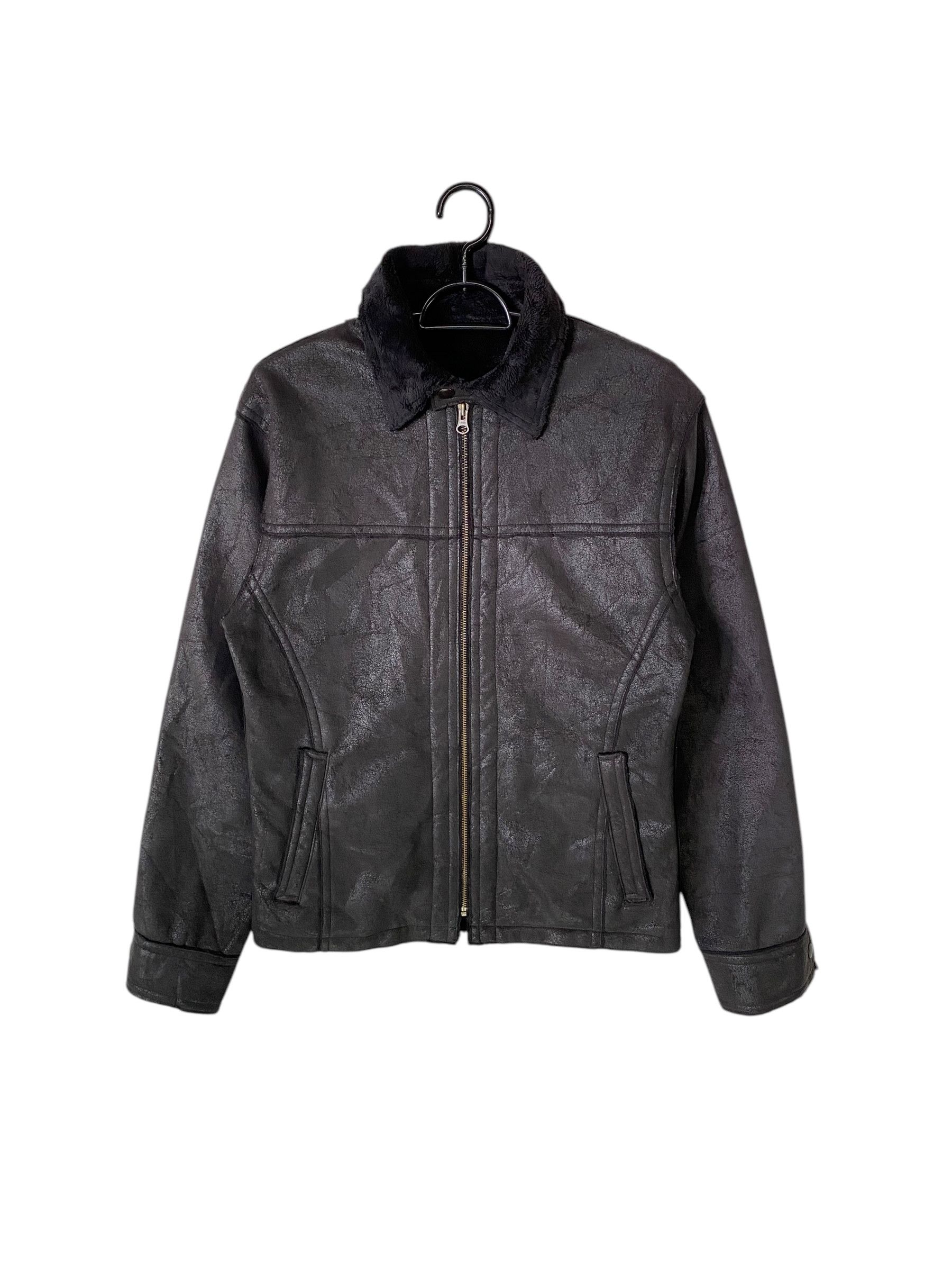 Designer Tete homme faux shearling style aviator jacket Size US S / EU 44-46 / 1 - 1 Thumbnail