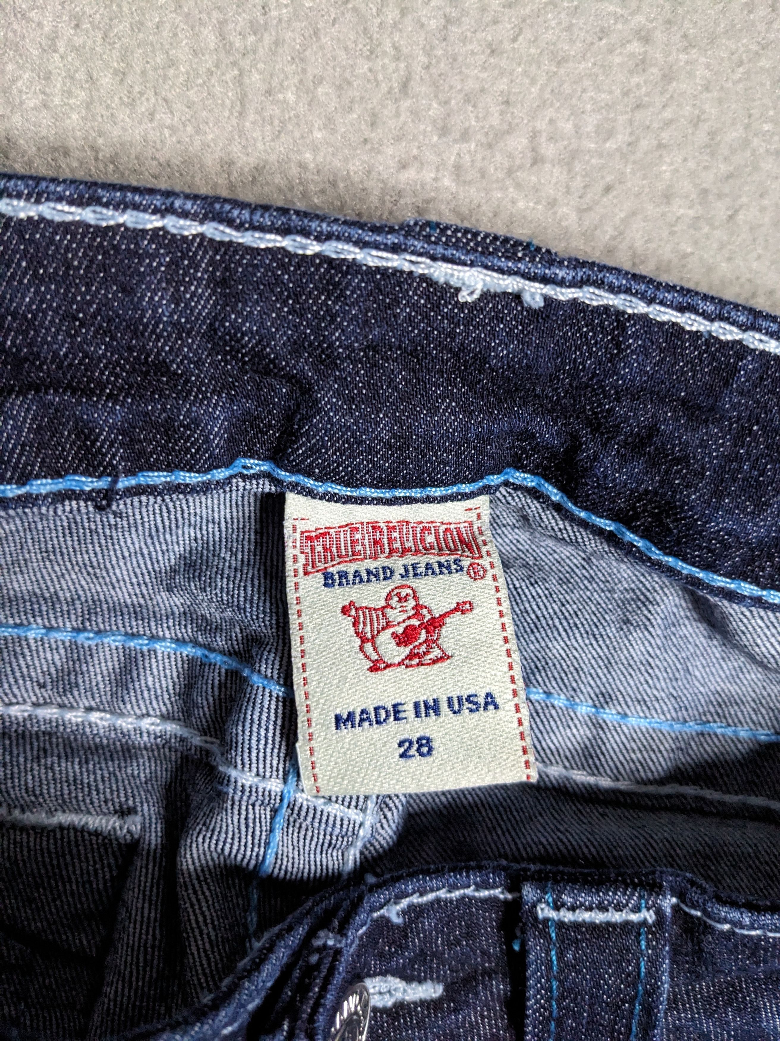 True Religion True Religion Low Rise Skinny Jeans 28x32 Slim Denim Y2K USA Size 28" / US 6 / IT 42 - 11 Thumbnail