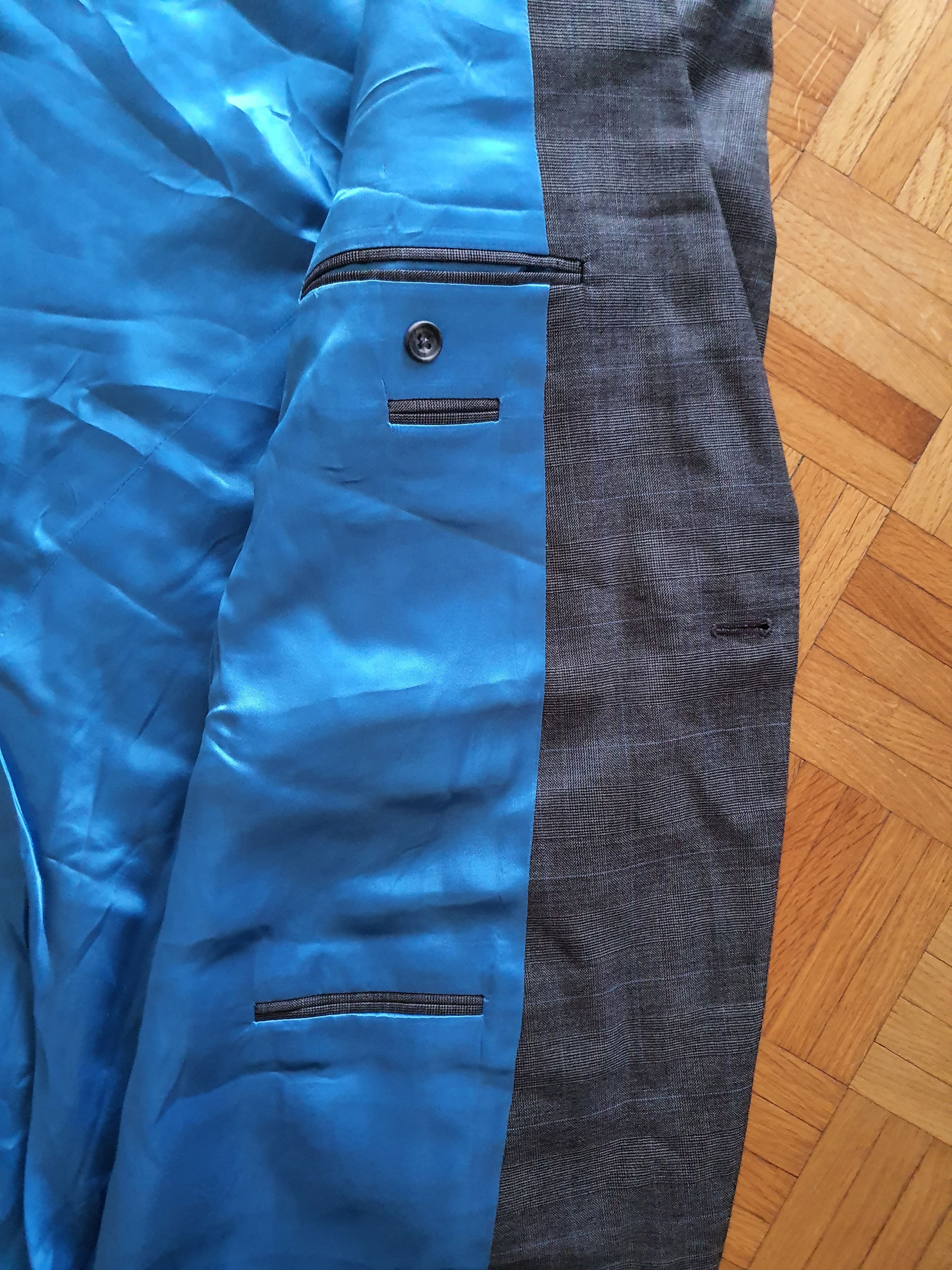 Aquascutum 'PERSONAL TAILORING' (MTM) - Sports Coat Jacket - 1 button Size 48R - 8 Thumbnail