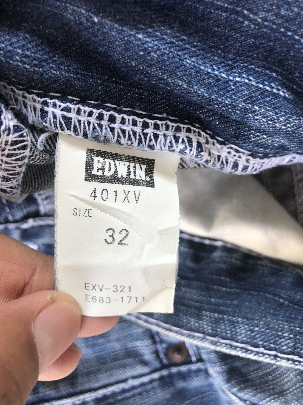Who Decides War Edwin XV Flared Jeans Bootcut Distressed Jeans Size US 33 - 20 Thumbnail