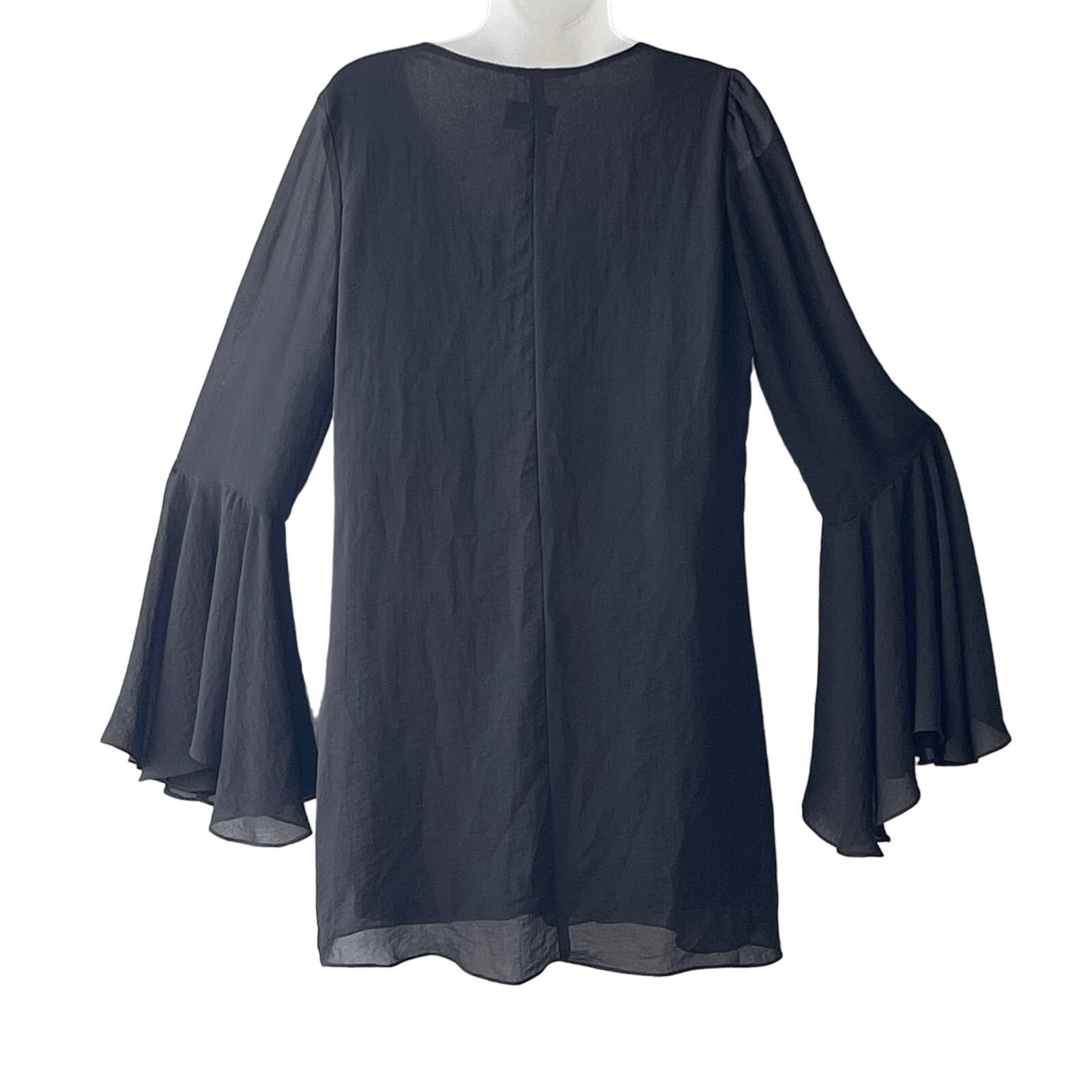 Show Me Your MuMu Show Me Your Mumu Barry Bell Sleeve Dress in Black Size S Size S / US 4 / IT 40 - 3 Thumbnail
