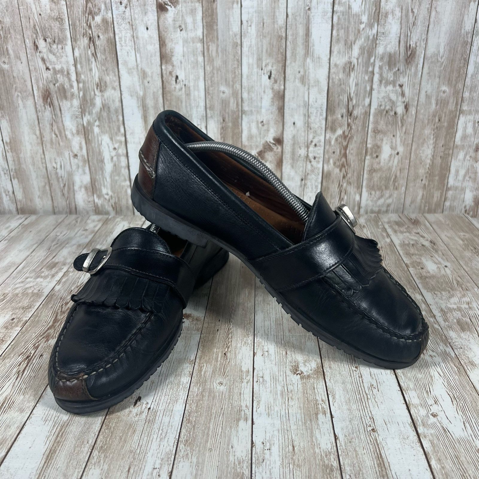 Allen Edmonds Allen Edmonds Waterbury Monk Strap Buckle Loafers Size 12 Size US 12 / EU 45 - 6 Thumbnail