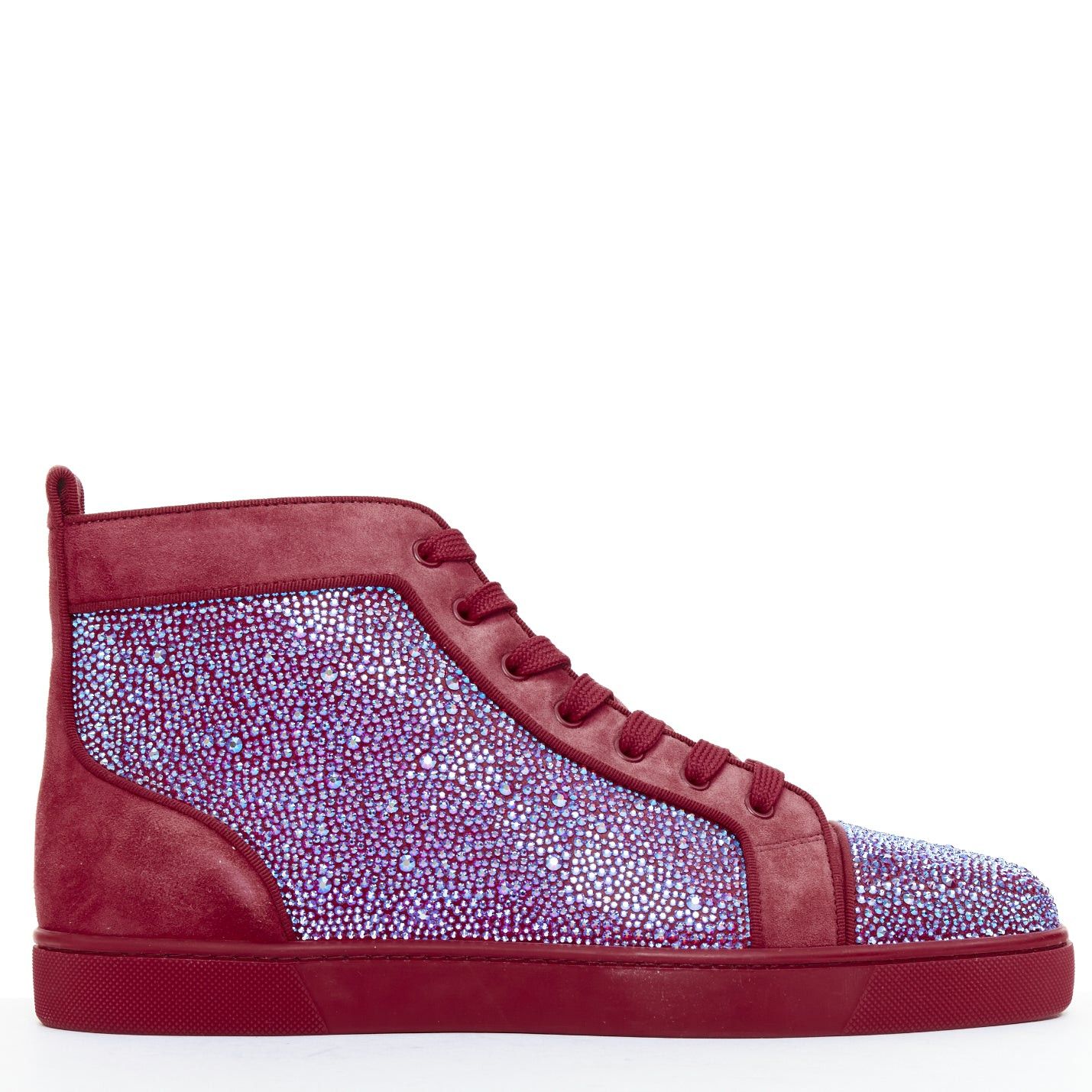 Christian Louboutin Loubishark Glitter Iridescent Sneakers