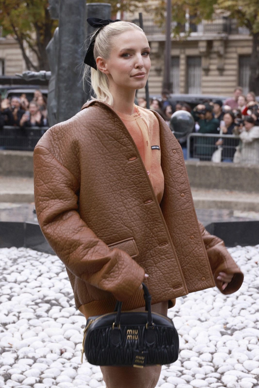 Miu Miu Miu miu nappa leather jacket blazer Size M / US 6-8 / IT 42-44 - 5 Thumbnail