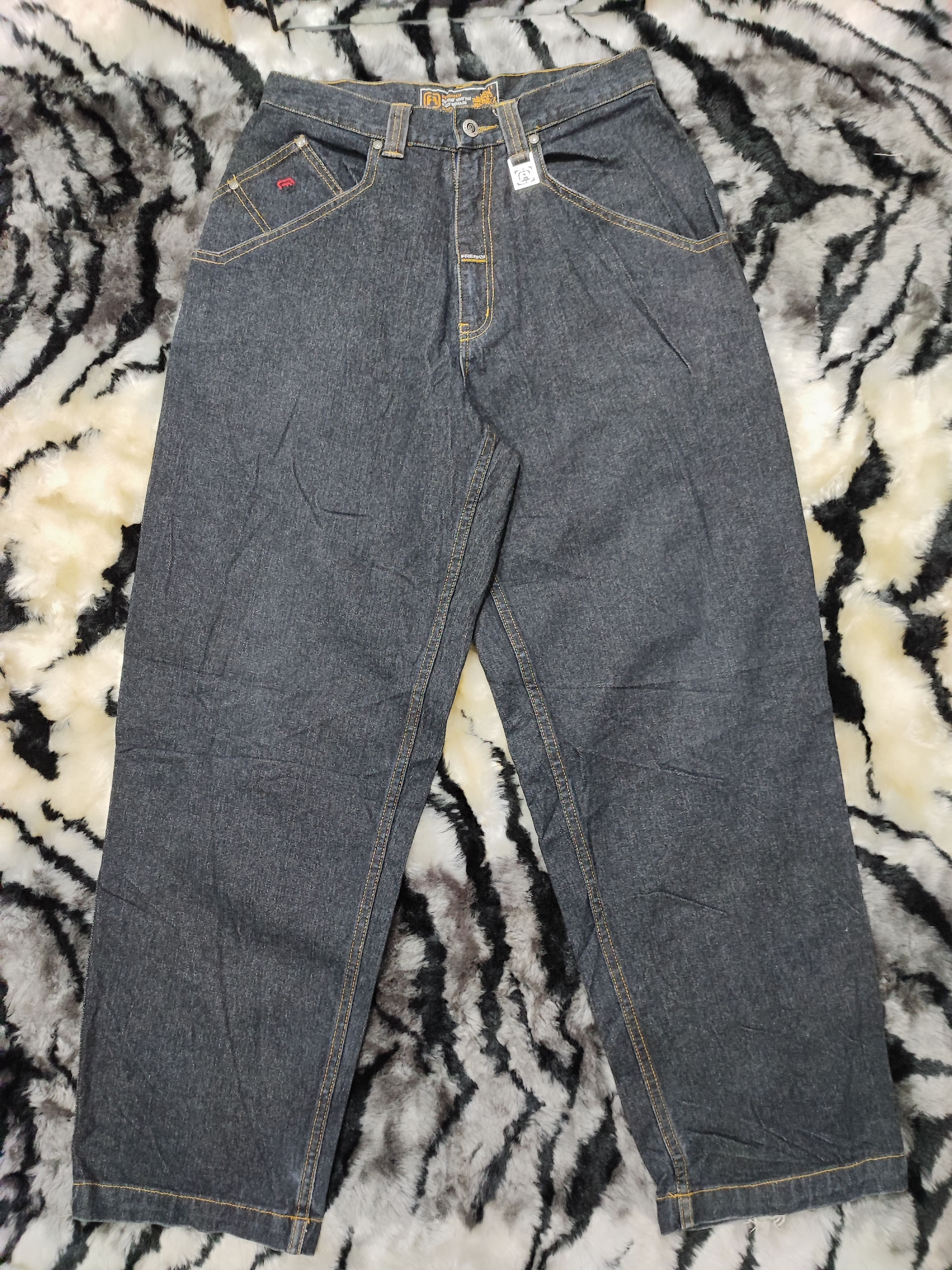 Massive Baggy Skater Pants Freaky Massive Denim Size US 30 / EU 46 - 16 Thumbnail
