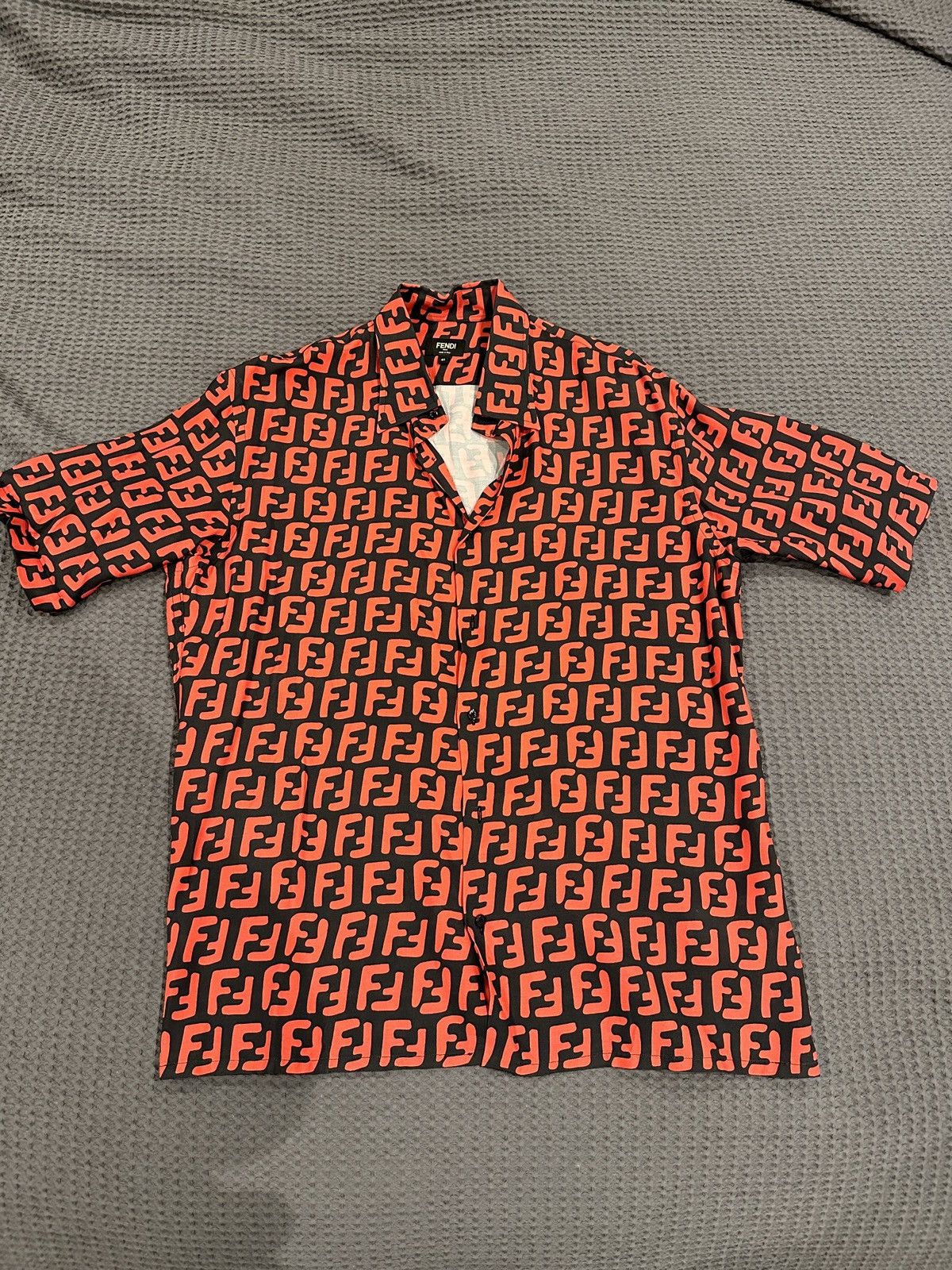 Fendi Fendi Shirt Short Sleeve Size US M / EU 48-50 / 2 - 1 Thumbnail