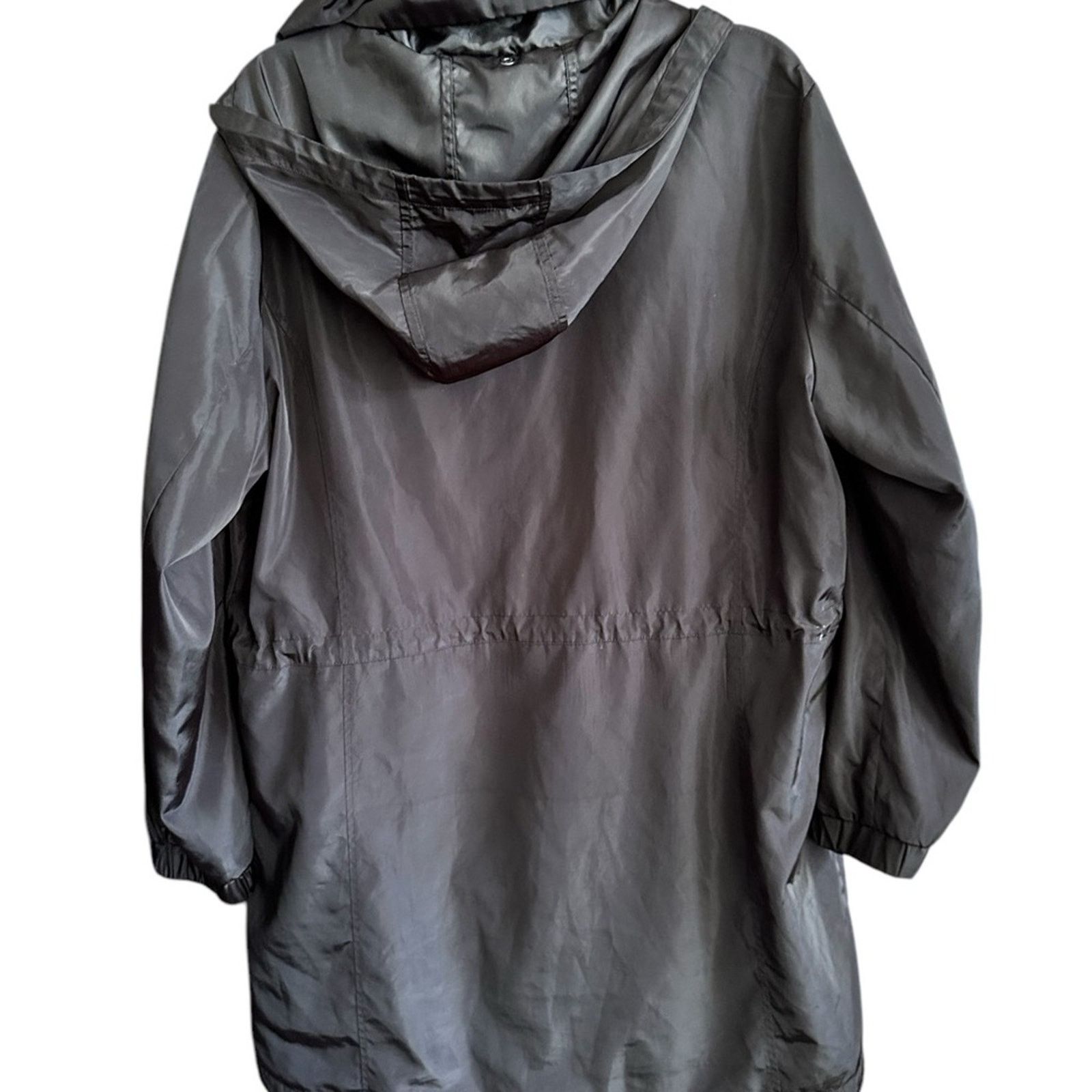 Lucky Brand Lucky Brand Anorak Windbreaker Jacket – Black –Size XL – EUC Size XL / US 12-14 / IT 48-50 - 6 Thumbnail