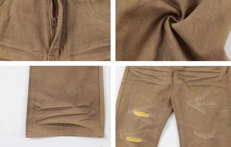 Japanese Brand × Vintage Washed and Aged Vintage Street Hip Hop Micro Flare Jeans Size US 30 / EU 46 - 5 Thumbnail