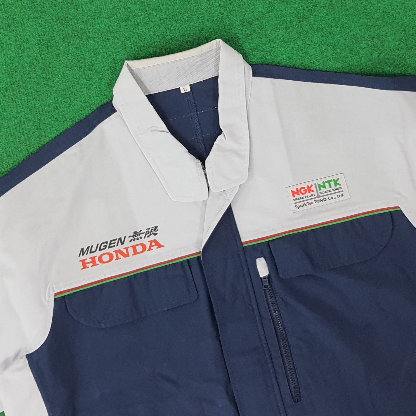 Honda Vintage HONDA Mugen Motorsports Custom Logo Jacket C259N74 Size US L / EU 52-54 / 3 - 4 Thumbnail