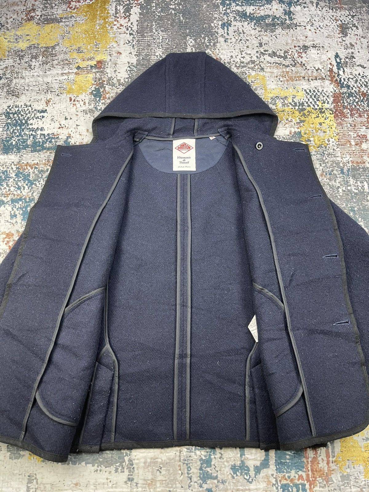 Danton Vintage Danton Double Breasted Wool Peacoat Size US S / EU 44-46 / 1 - 8 Thumbnail