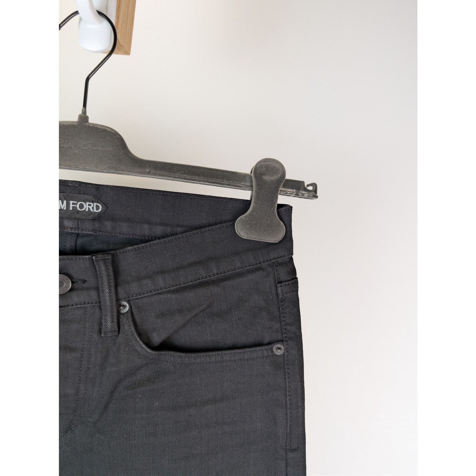 Tom Ford o1rshd1 Slim Denim Jeans in Black Size US 28 / EU 44 - 4 Thumbnail