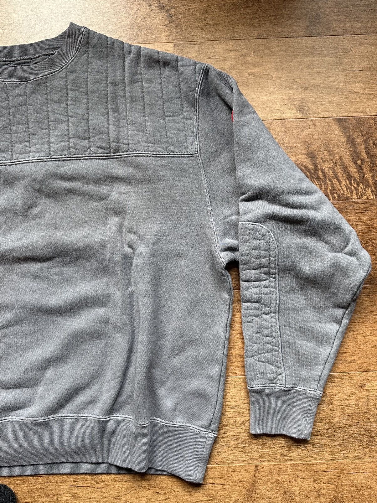 Cav Empt cav empt over dye pad crewneck Size US L / EU 52-54 / 3 - 3 Thumbnail